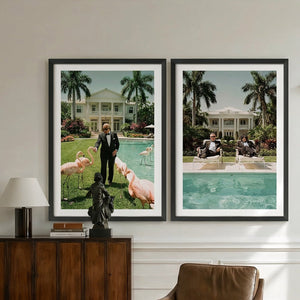 Palm Beach Style Interiors: The Wall Art That Belongs There