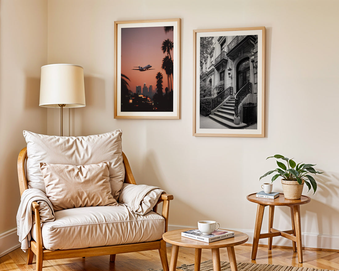 New York Townhouse Poster