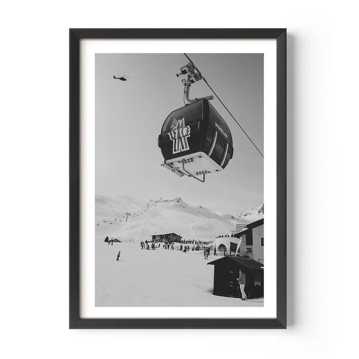Courchevel Gondola Poster