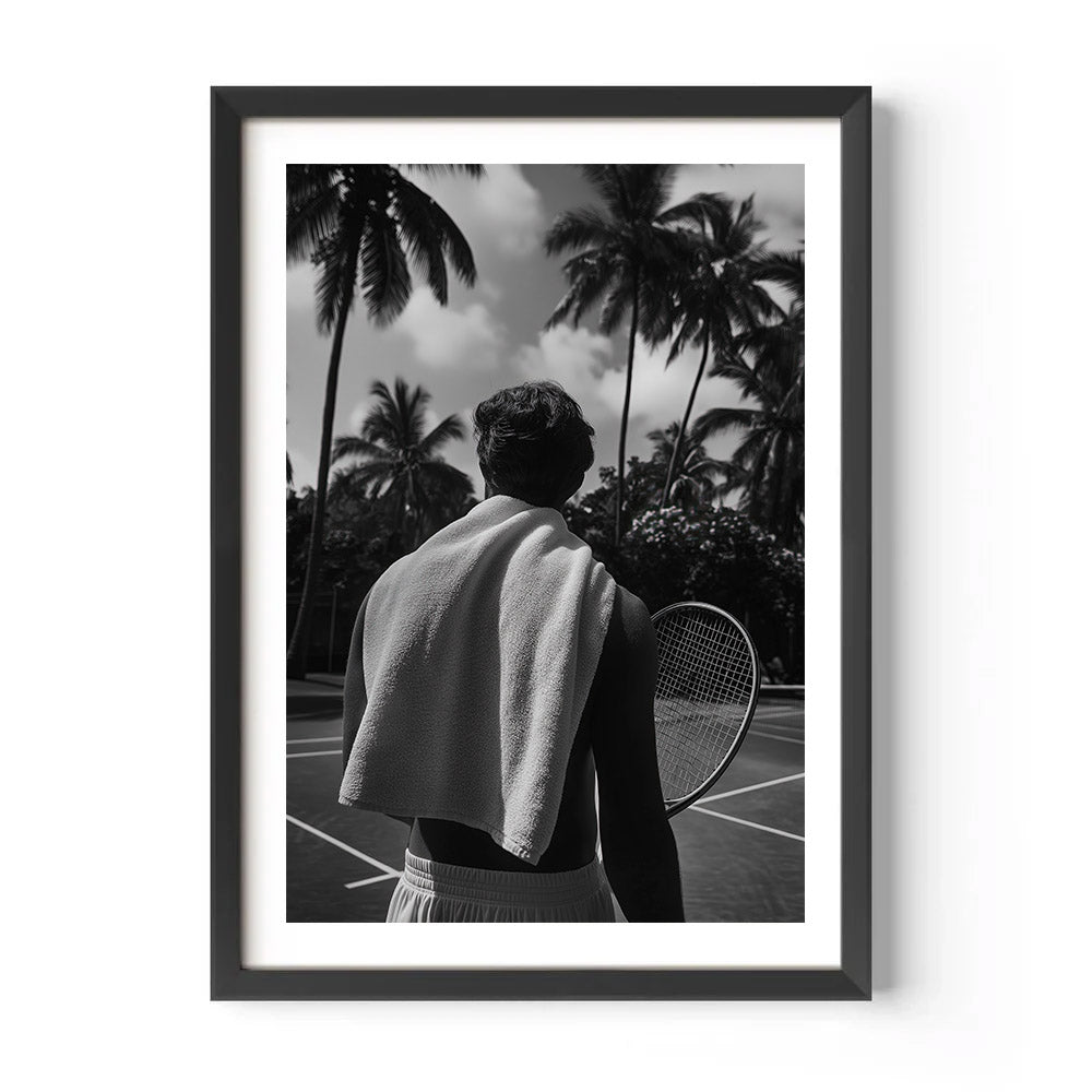 After the Tennis Match Poster