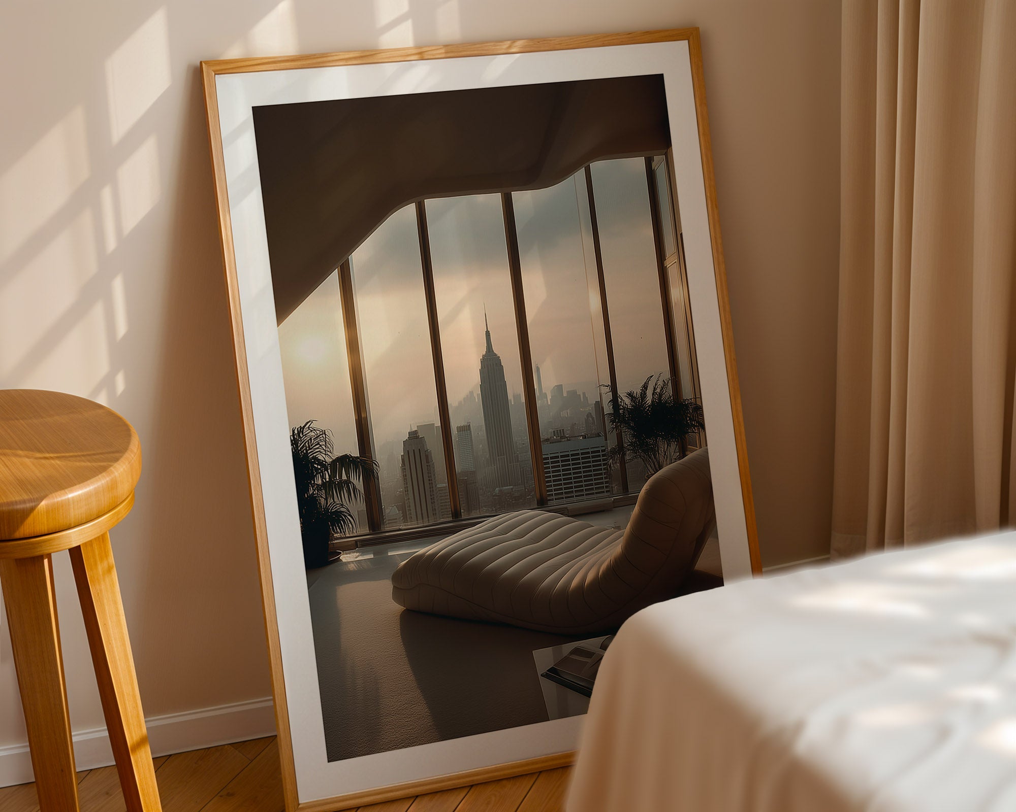 Day Bed Manhattan Penthouse Poster