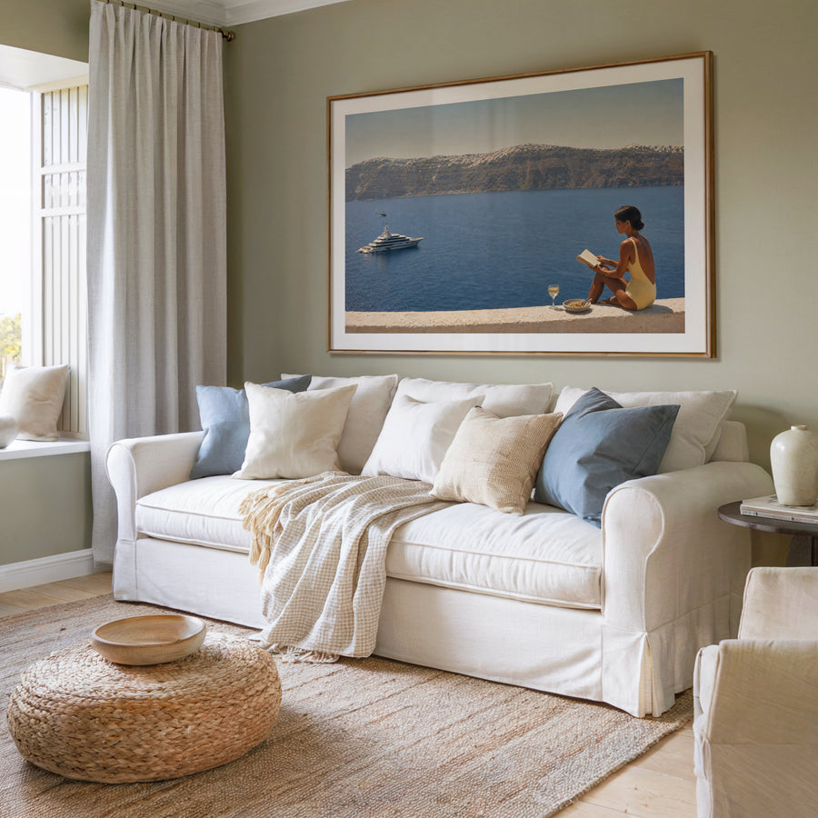 Santorin, sans interruption — Large