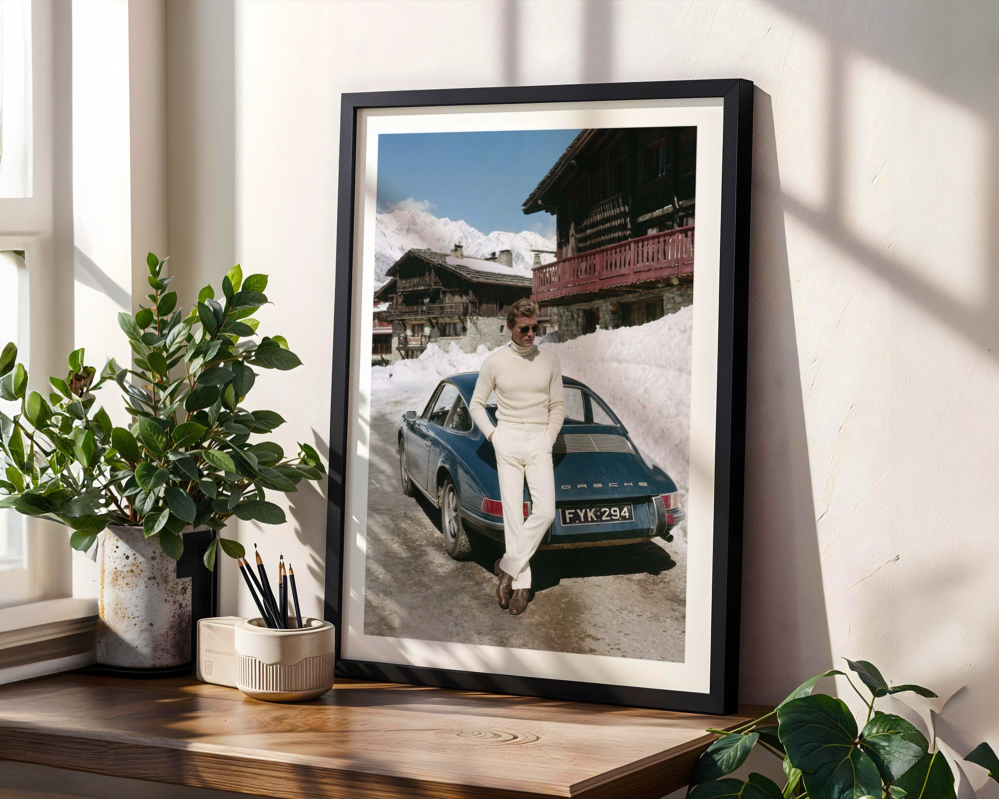 St. Moritz Alpine Elegance Poster