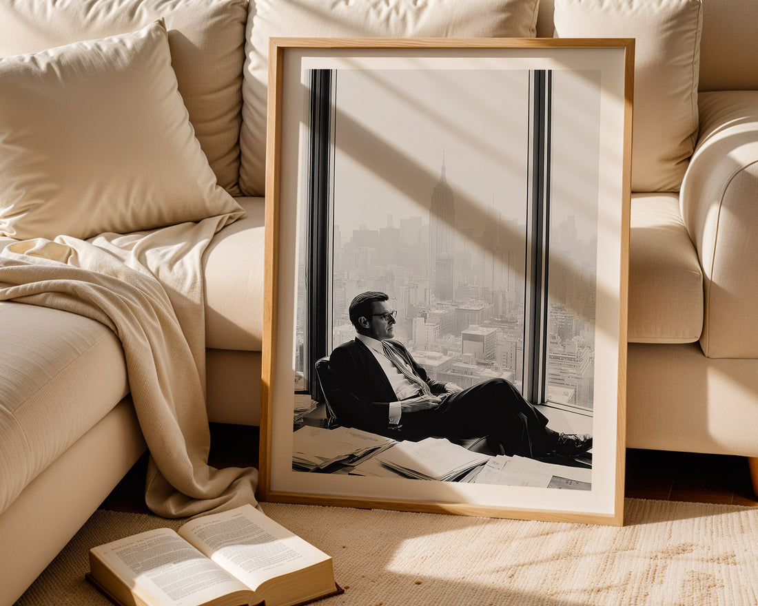 Advertising Man in New York Poster