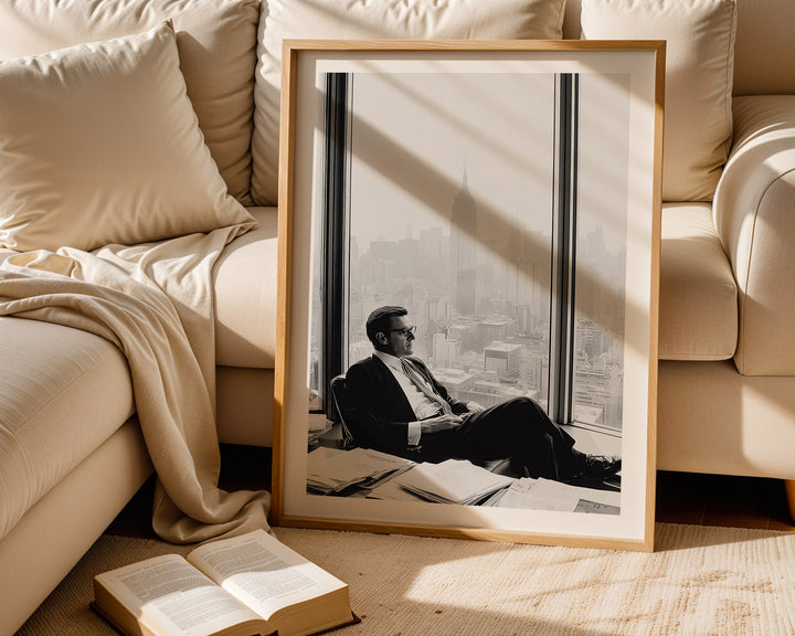 Advertising Man in New York Poster