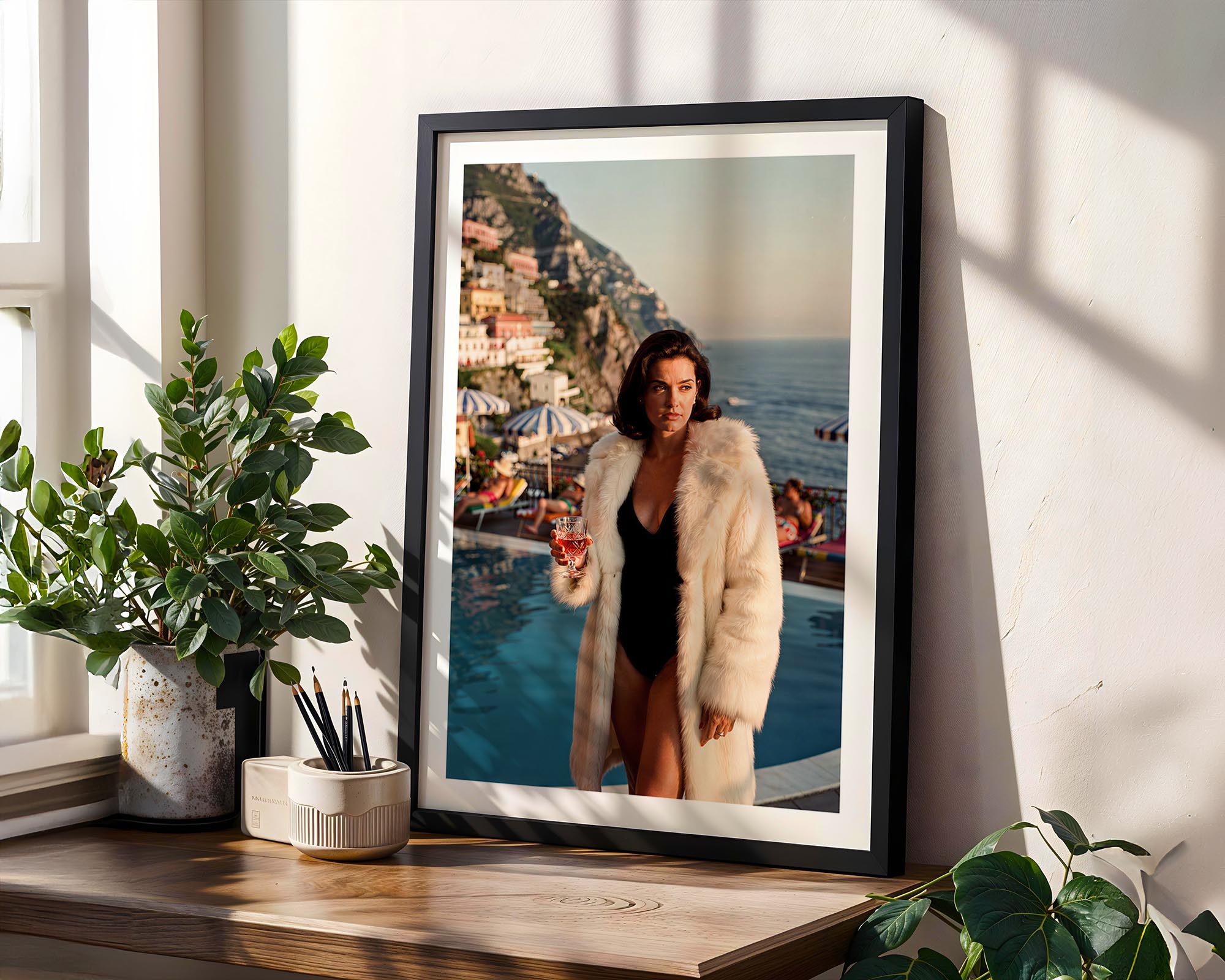 August in Positano