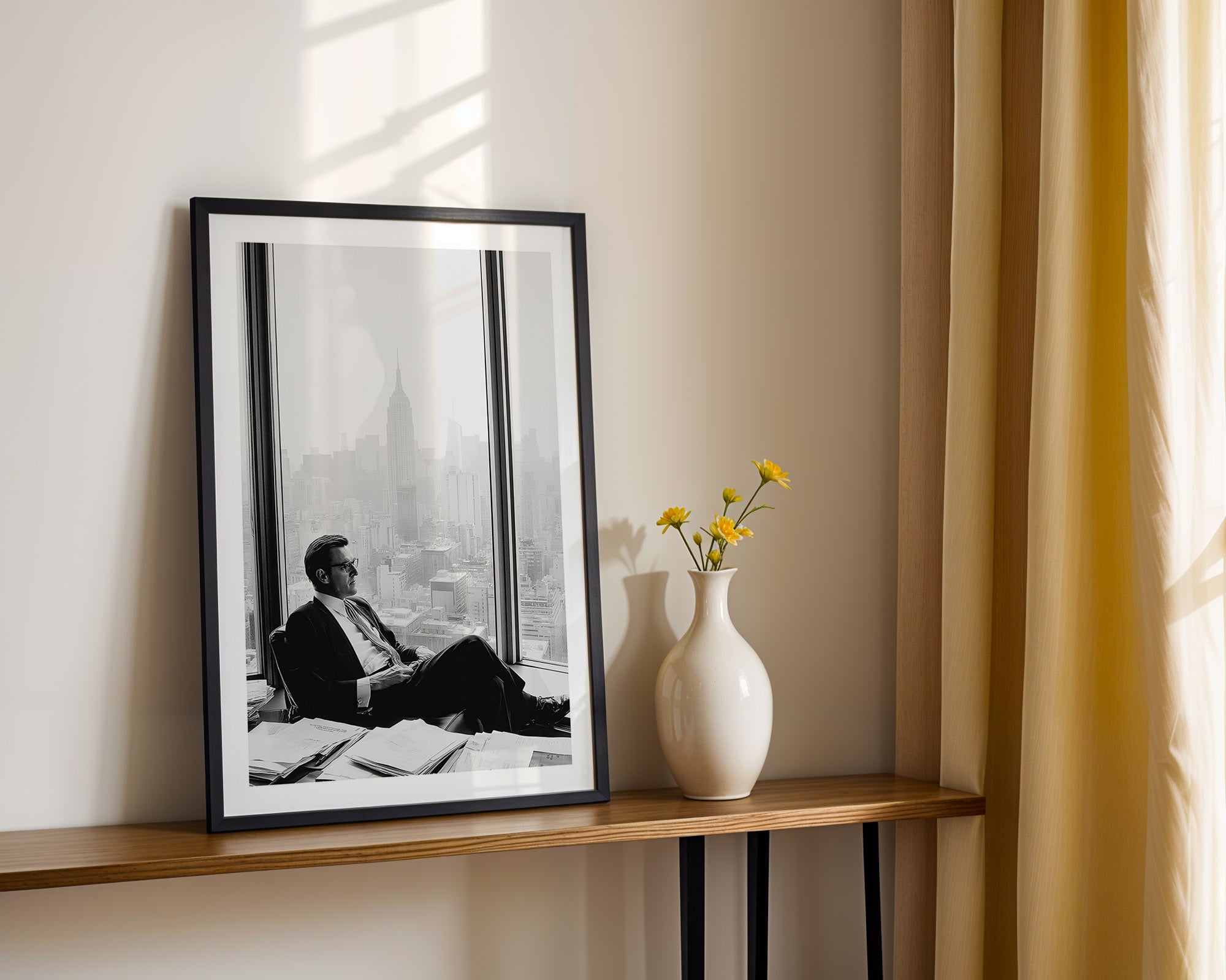 Advertising Man in New York Poster