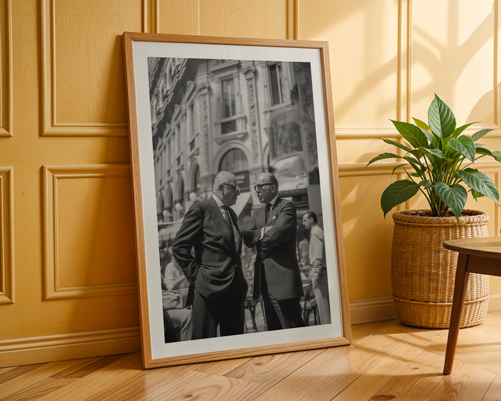Gentlemen of Milan poster Vintage 1990