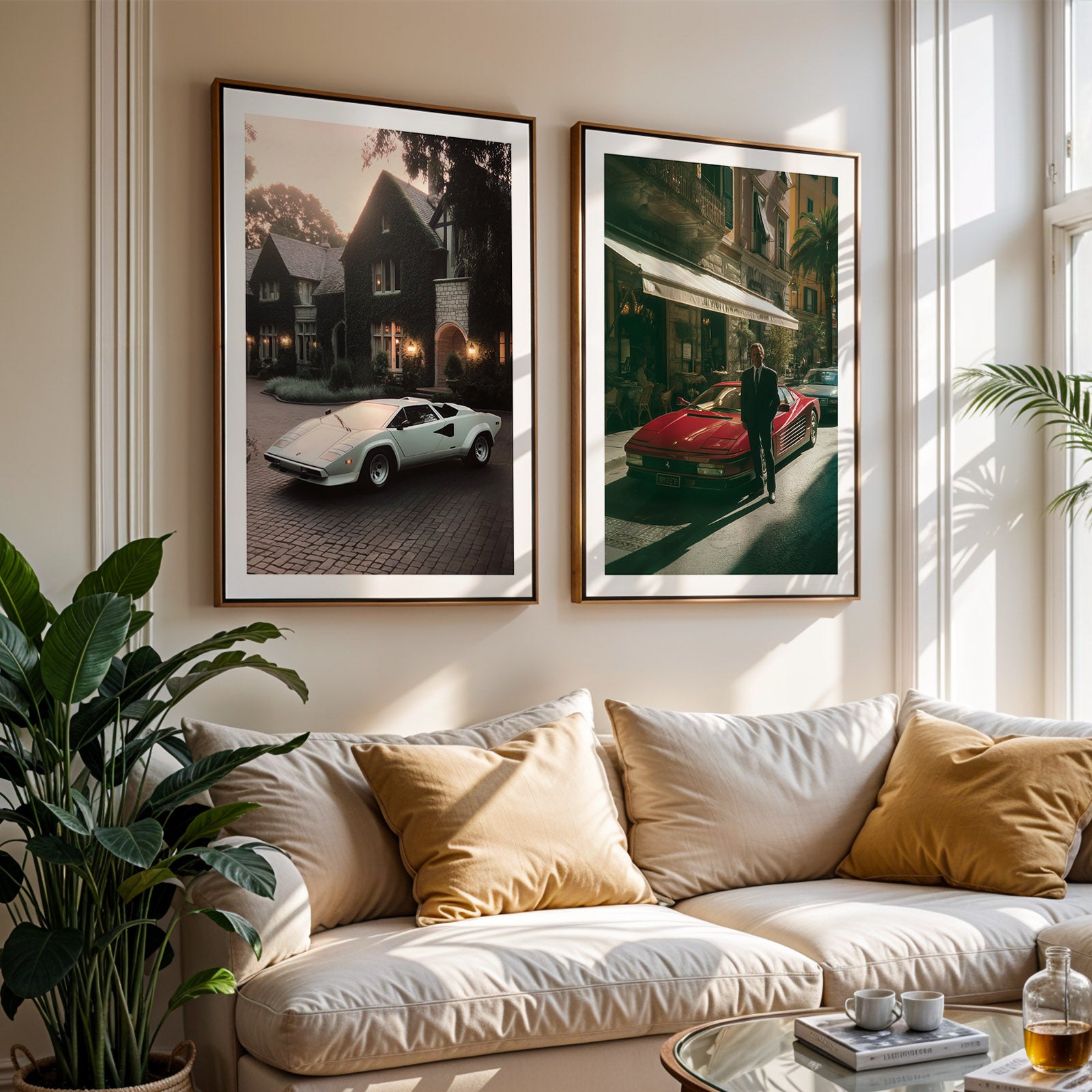 Countach at the Mansion Poster