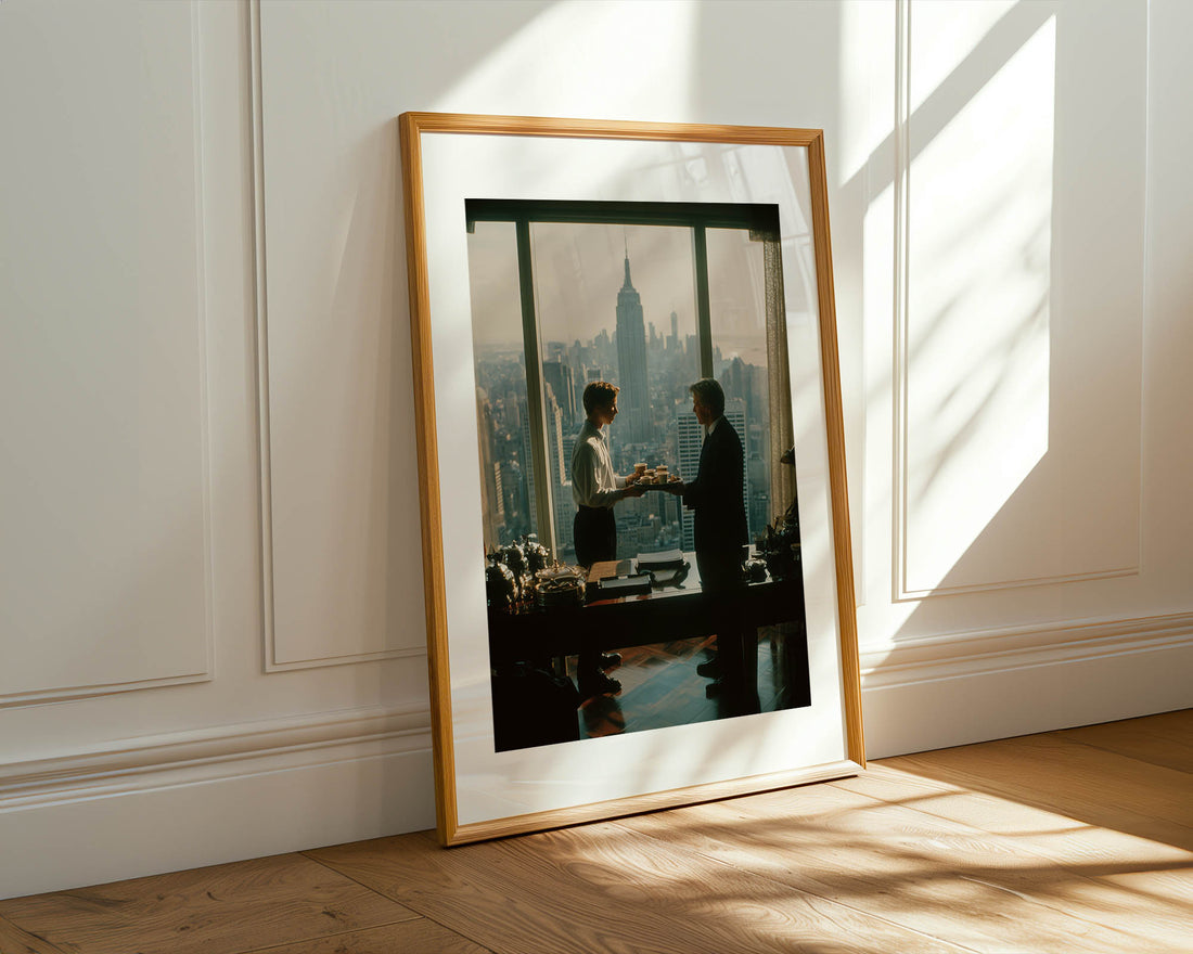 Wall Street Coffee Poster
