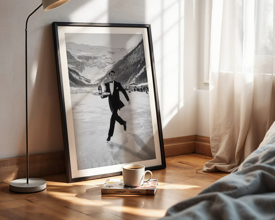 The Ice Waiter, St. Moritz