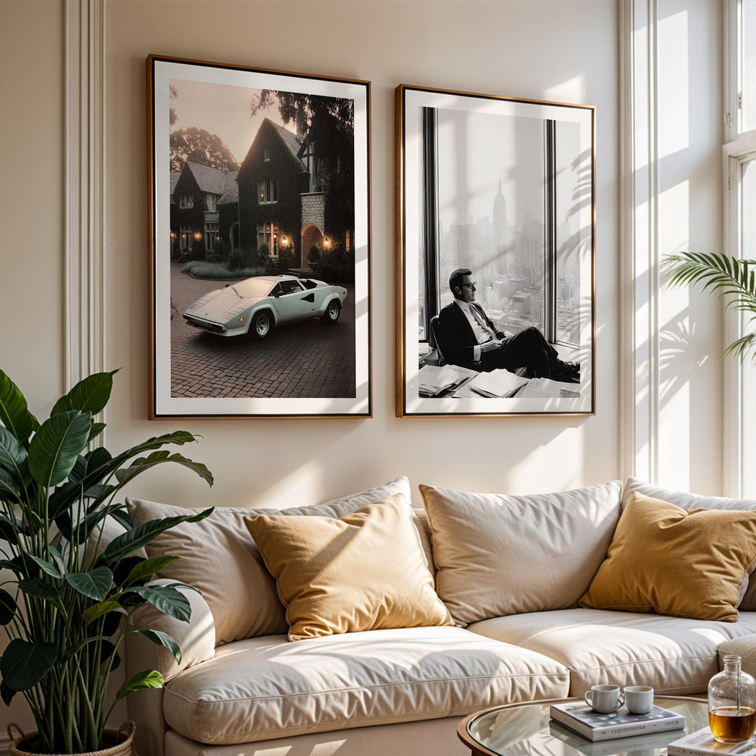 Advertising Man in New York Poster