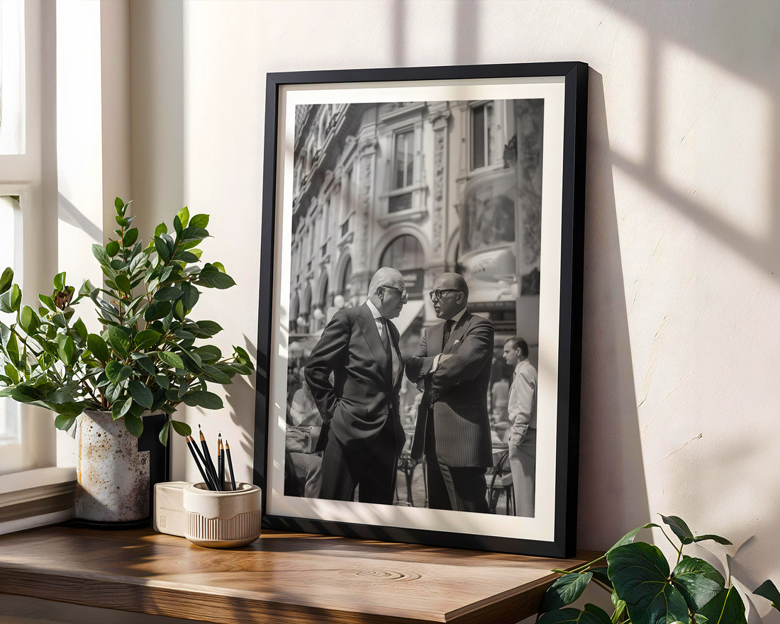 Gentlemen of Milan poster Vintage 1990