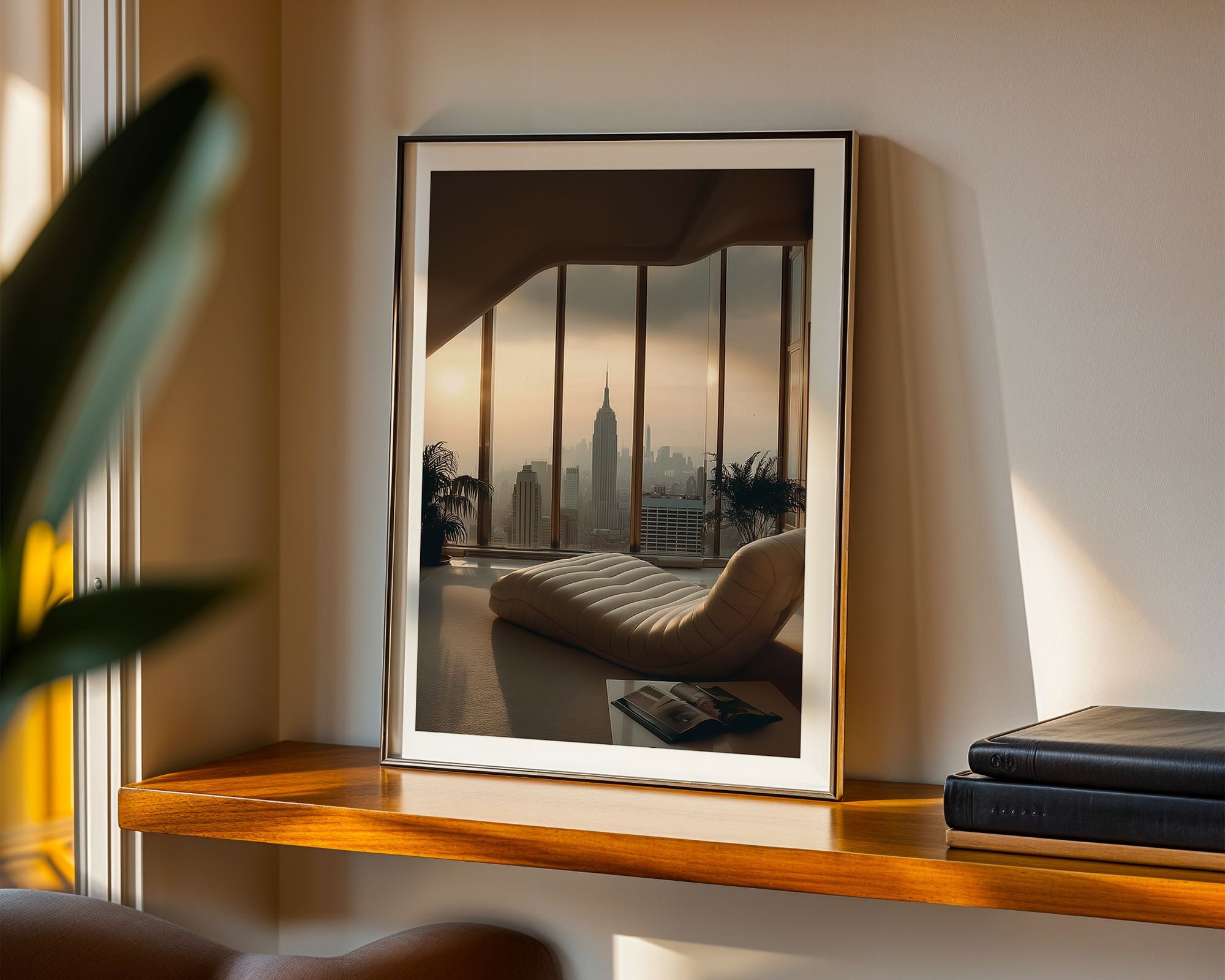 Day Bed Manhattan Penthouse Poster