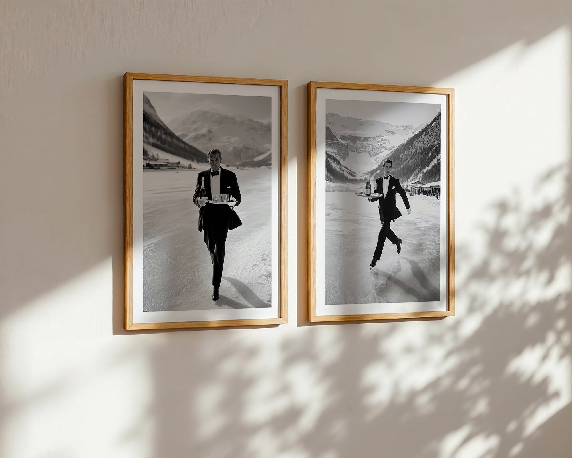 The Ice Waiter, St. Moritz