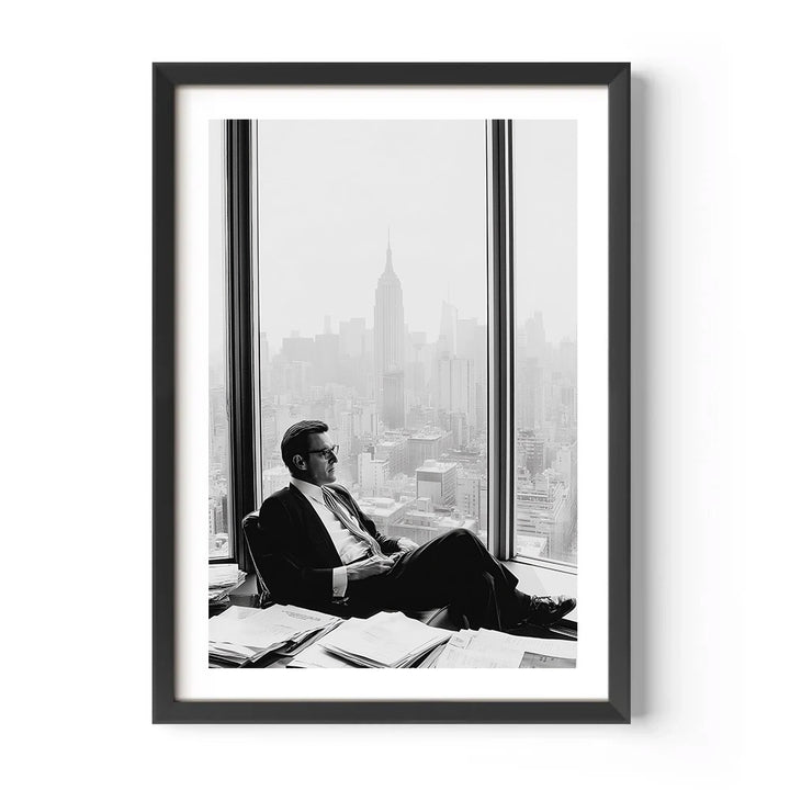 Advertising Man in New York Poster