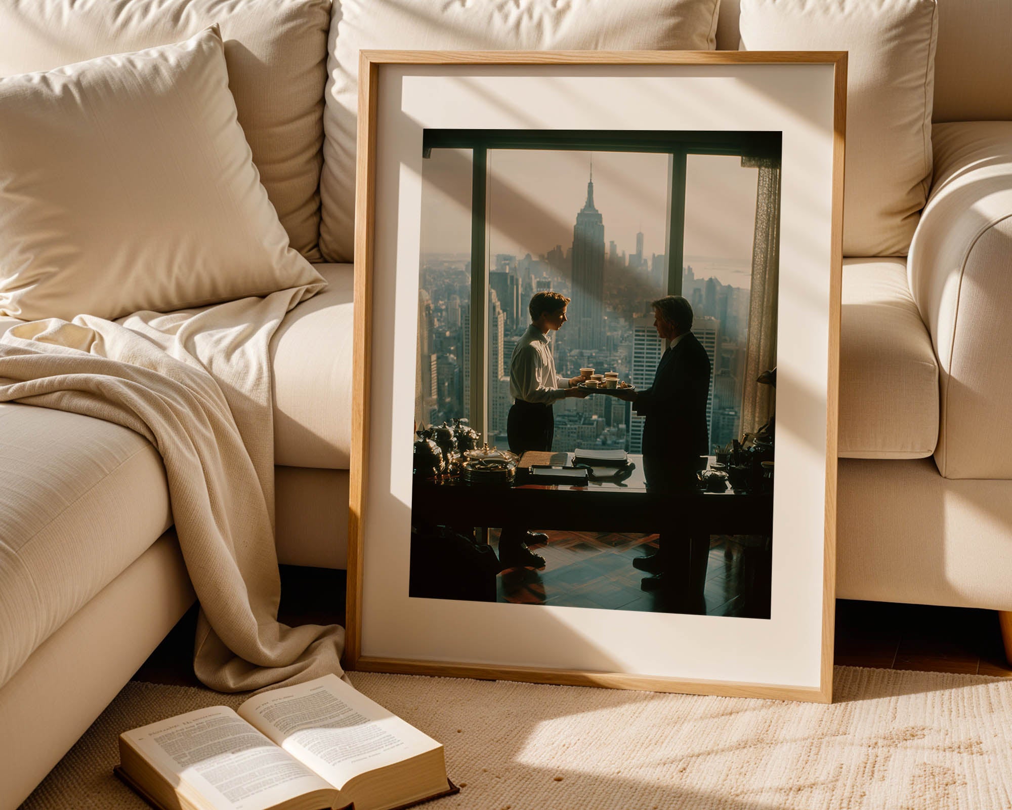 Wall Street Coffee Poster