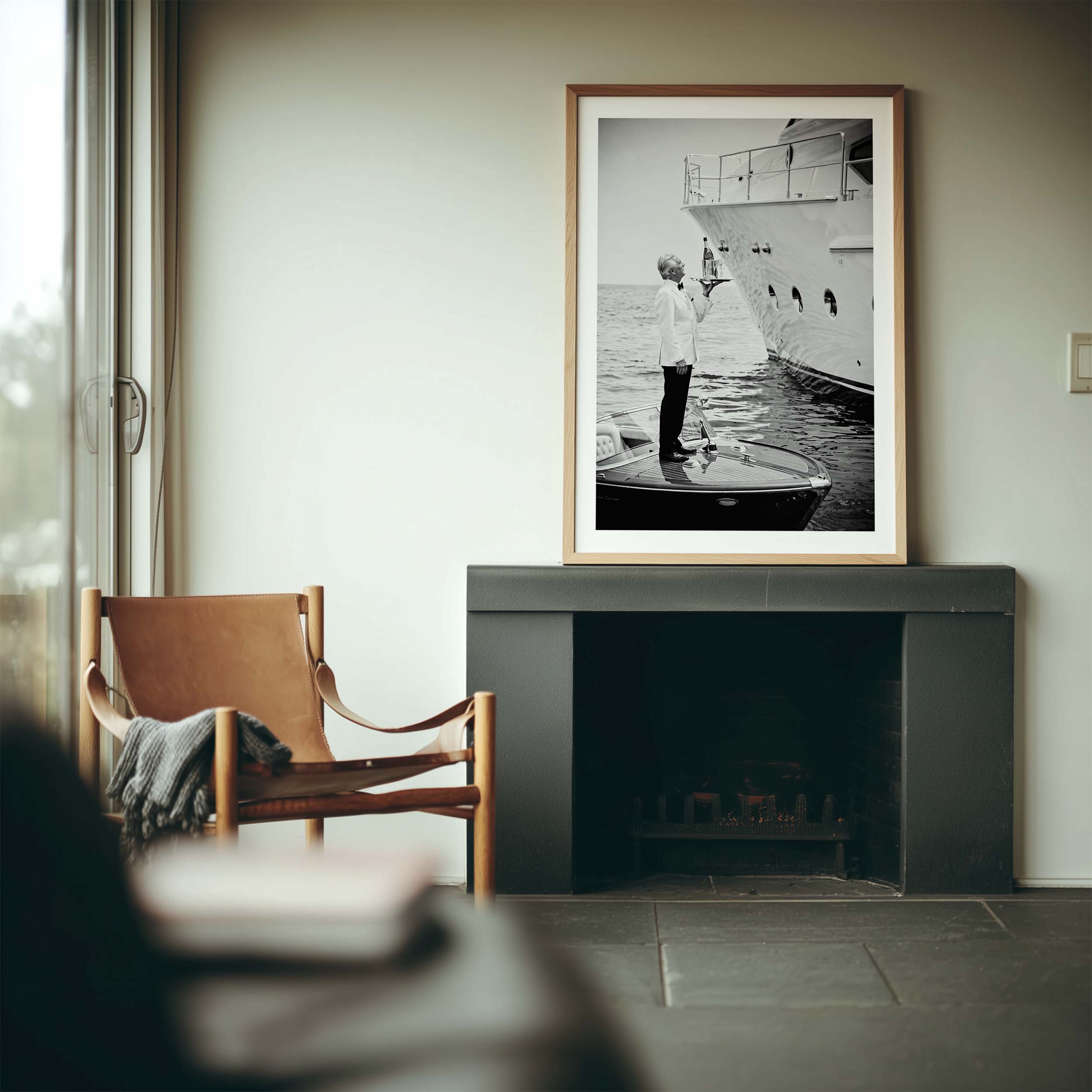 The House Call (B&W)