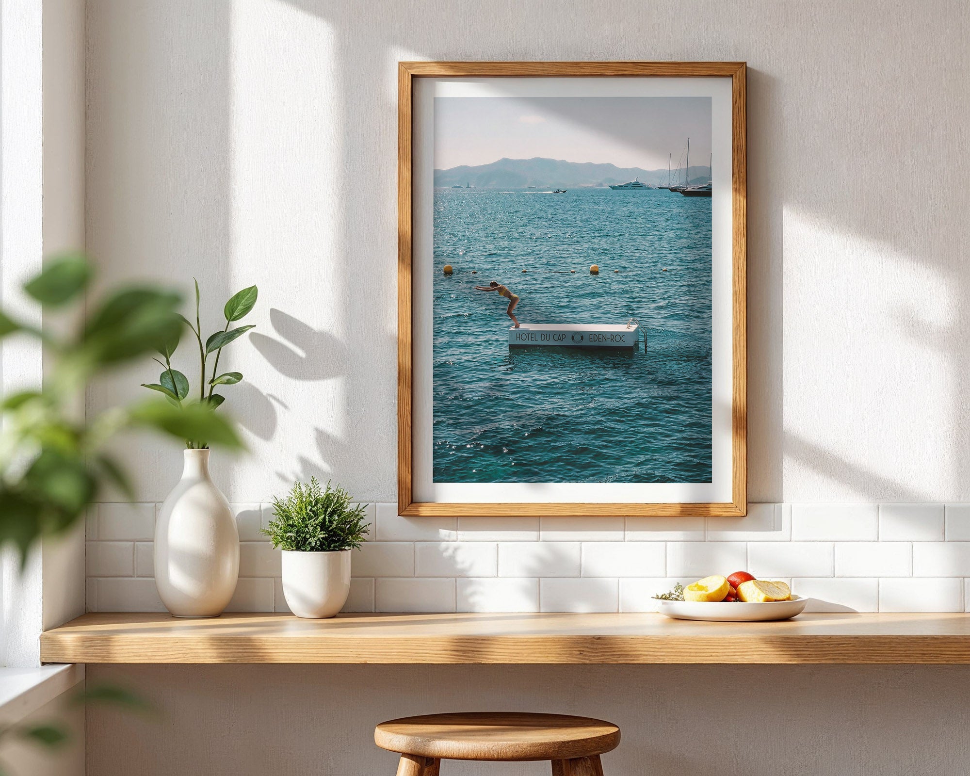 Eden-Roc Summer Dive Poster