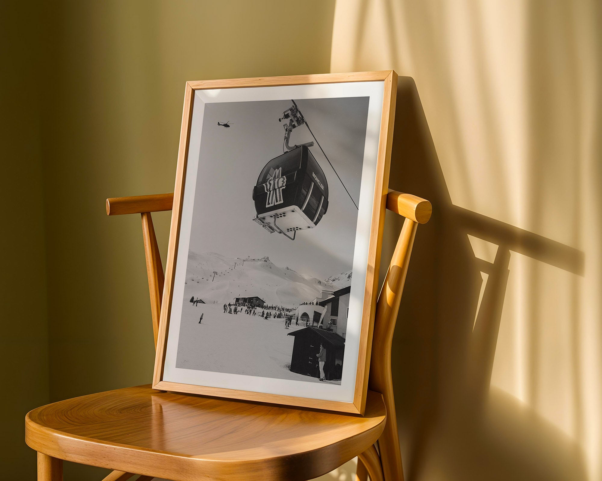 Courchevel Gondola Poster