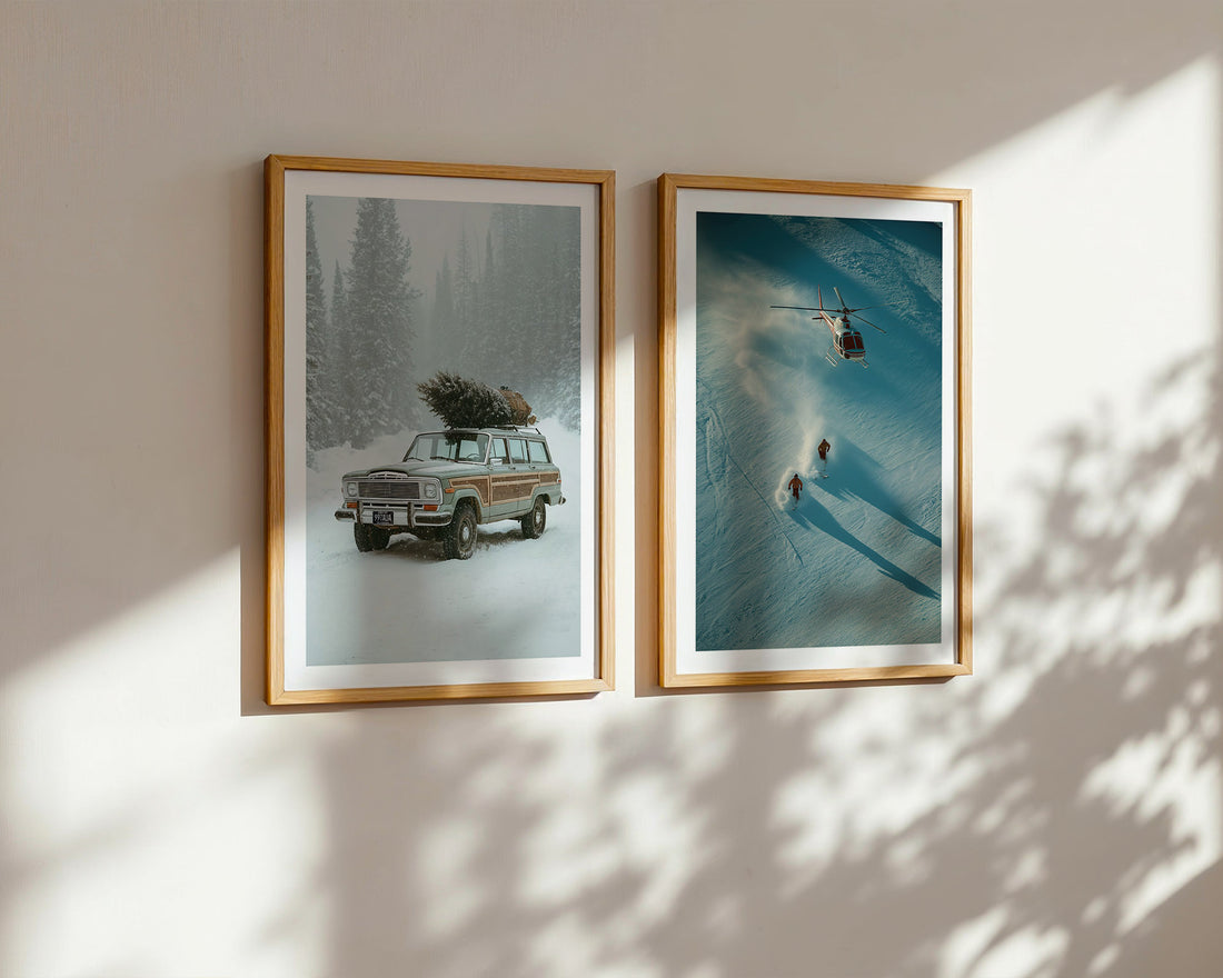 Wagoneer Through the Pines Poster