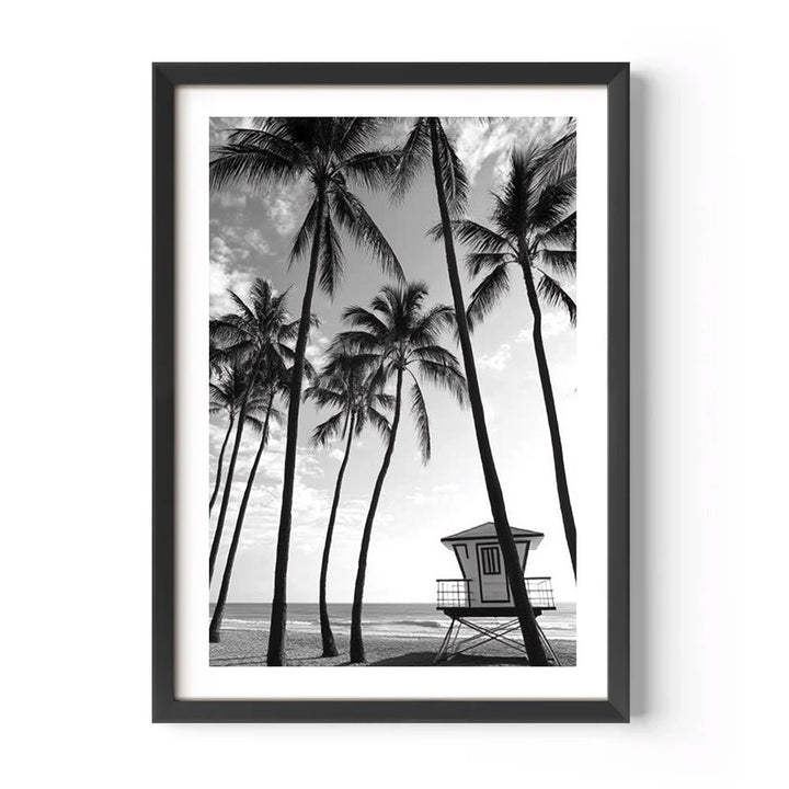Miami Lifeguard Tower Poster