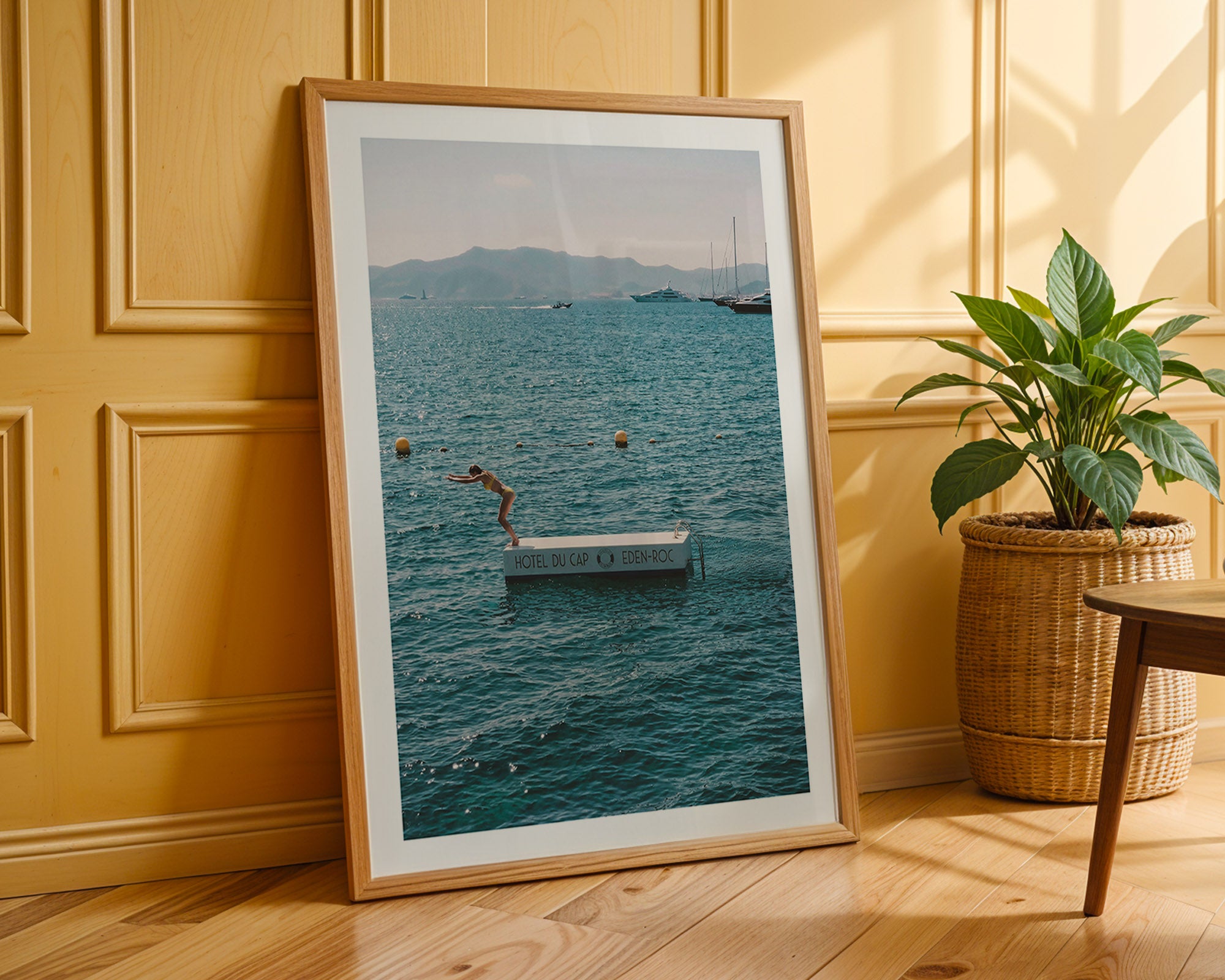 Eden-Roc Summer Dive Poster