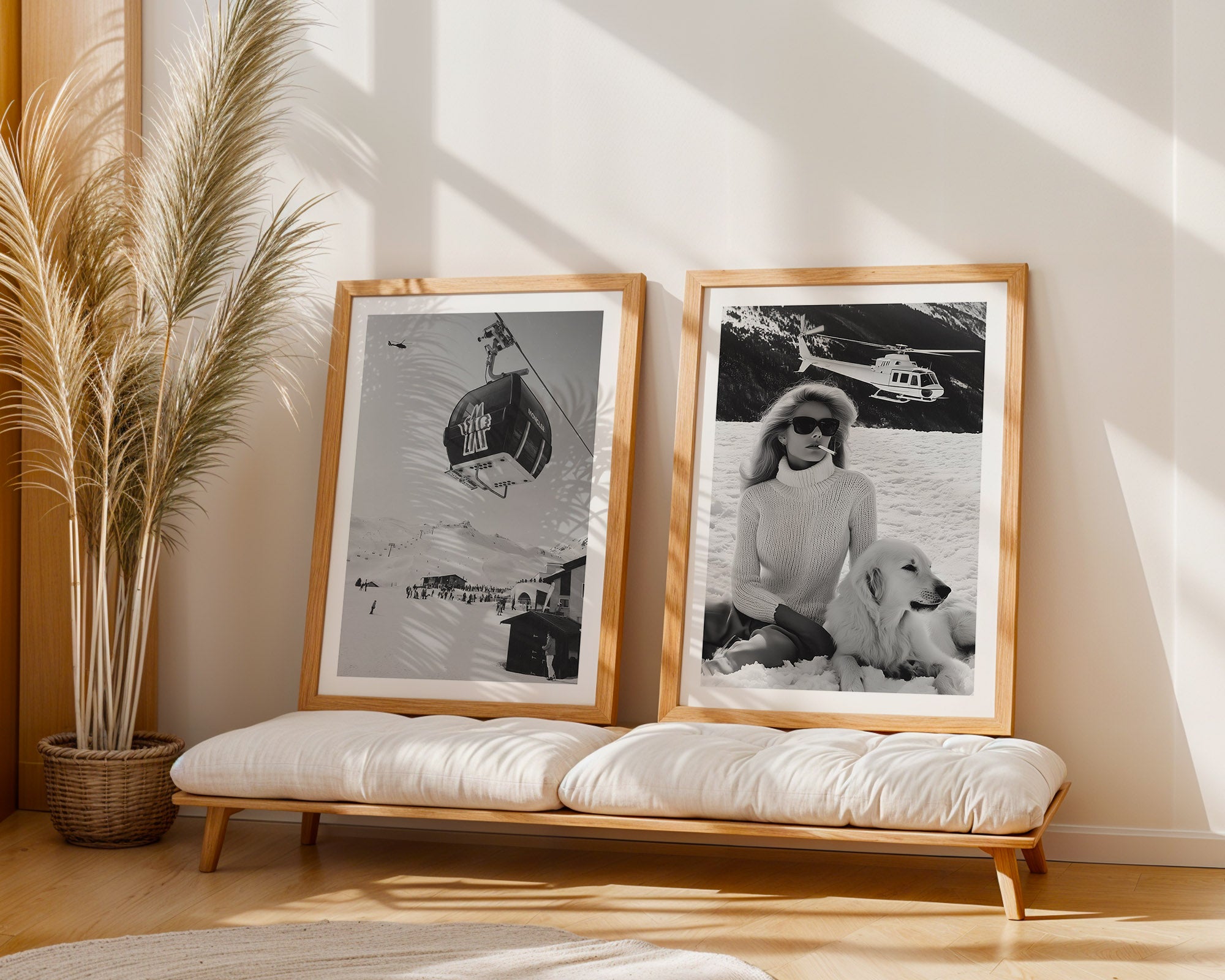 Courchevel Gondola Poster