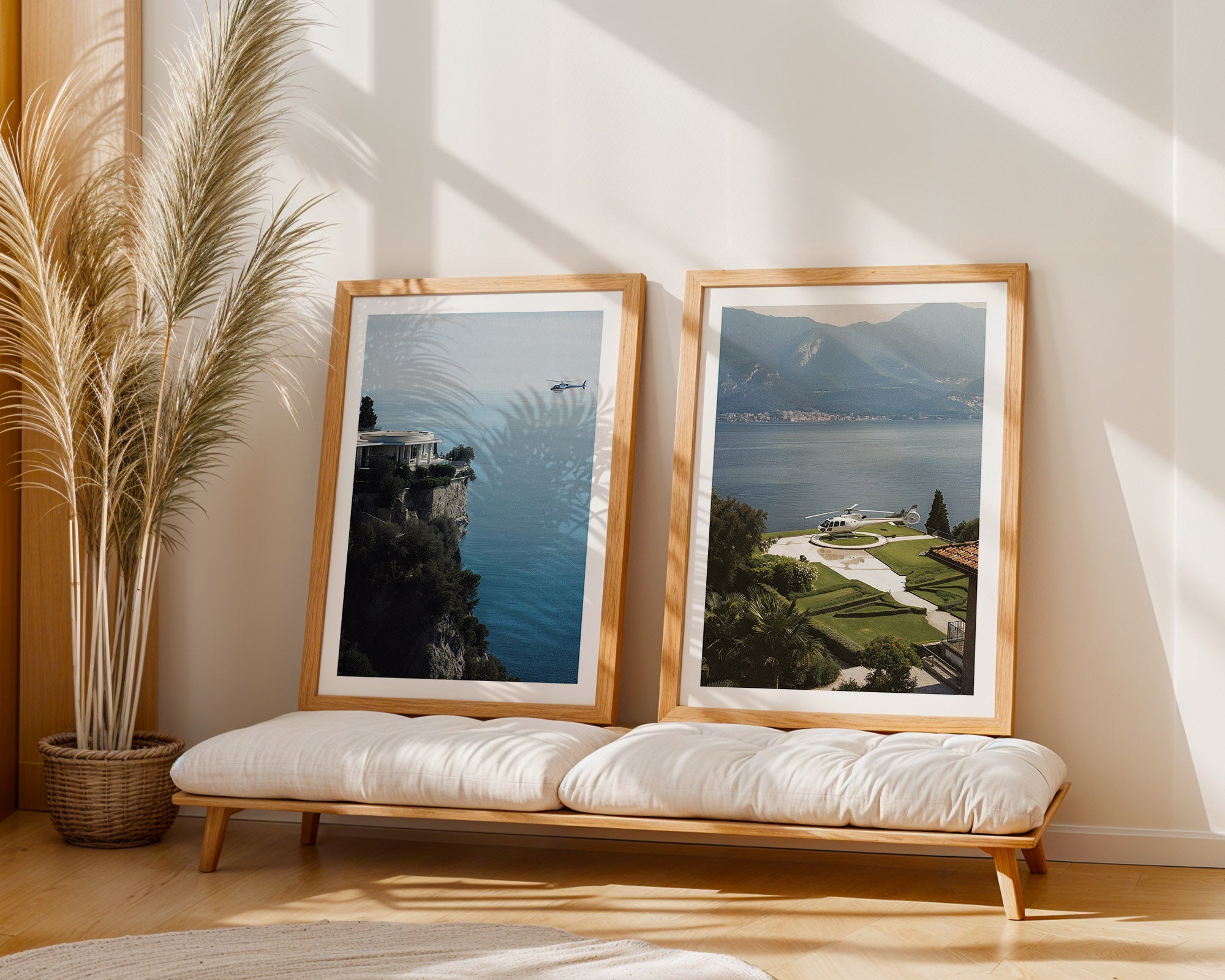 Ankunft auf dem Anwesen am Comer See