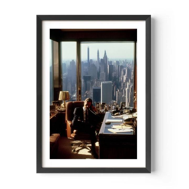 Wall Street Businessman Poster
