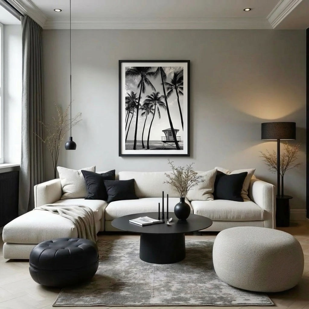 Miami Lifeguard Tower Poster