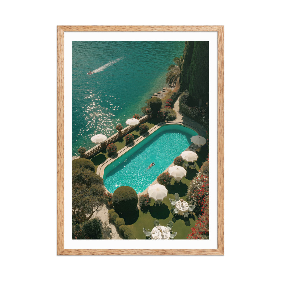 Riviera Pool Villa Poster