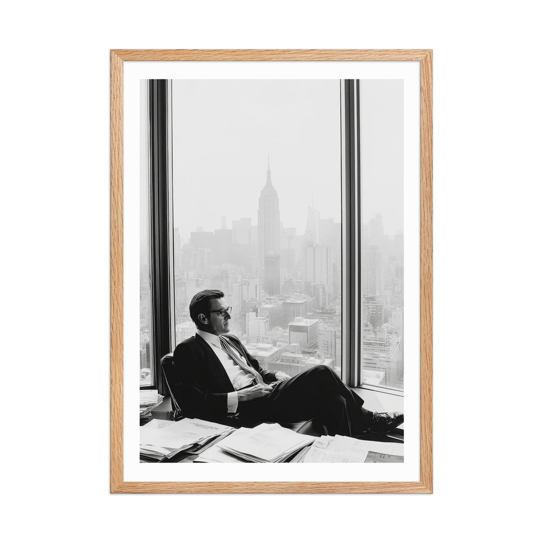 Advertising Man in New York Poster