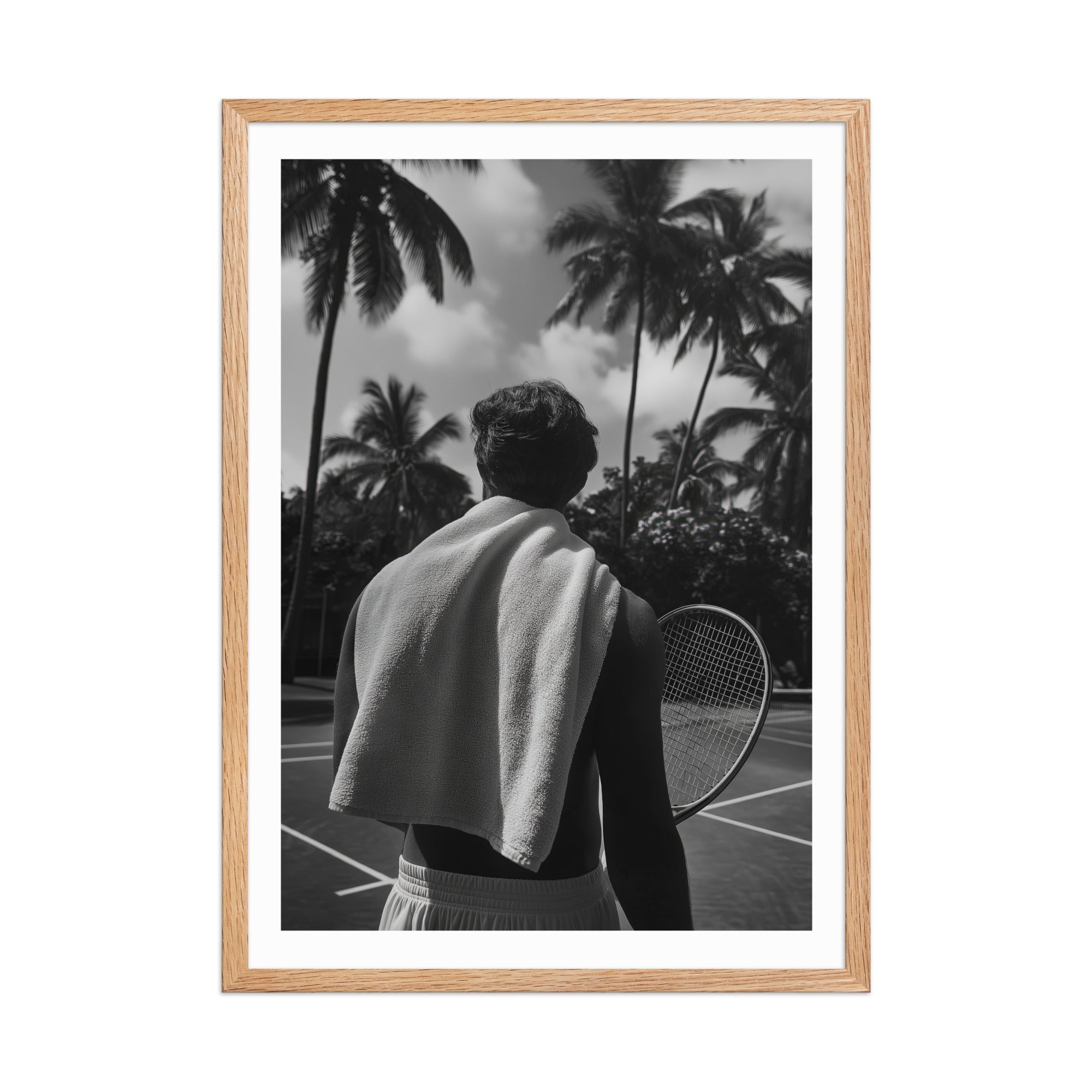 After the Tennis Match Poster