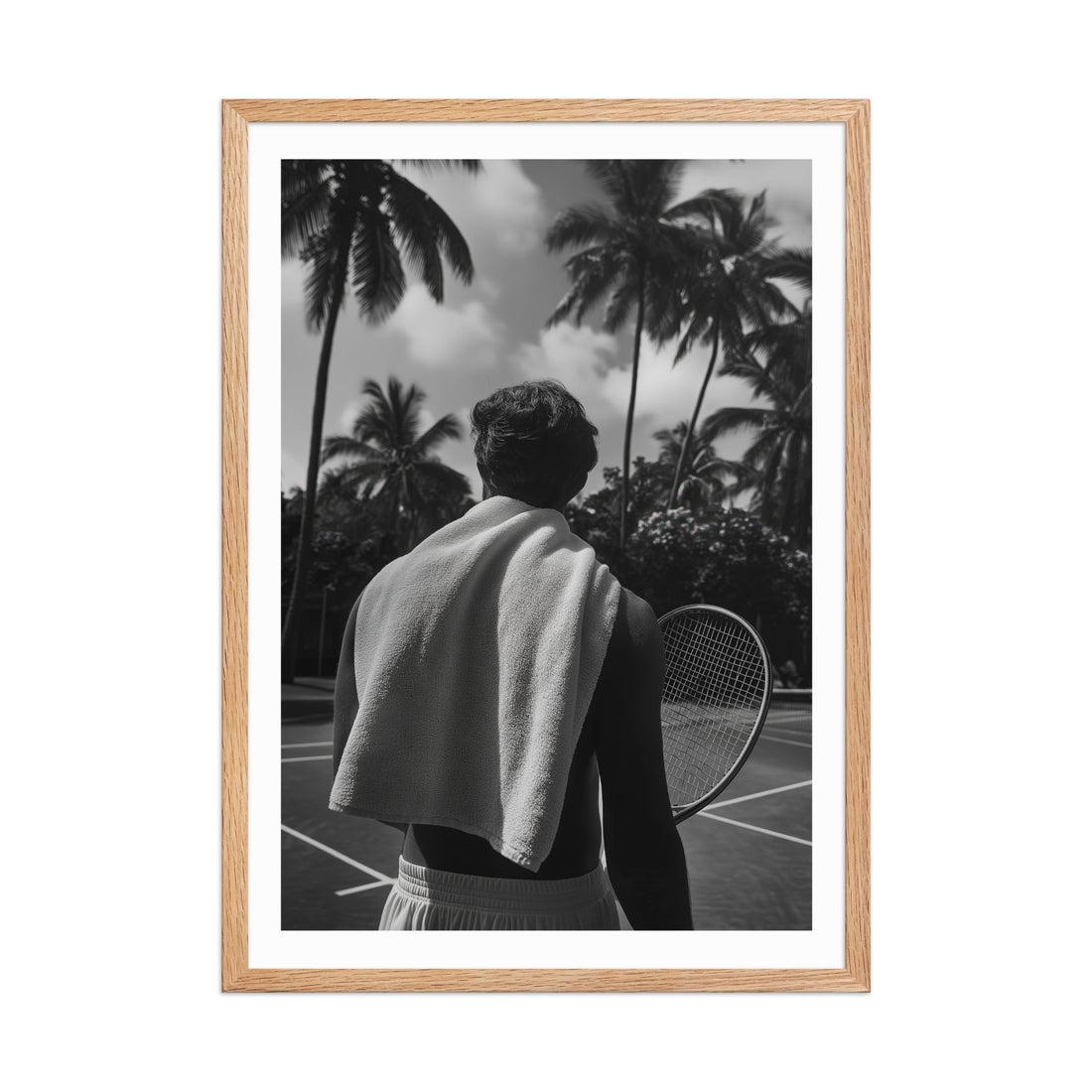 After the Tennis Match Poster