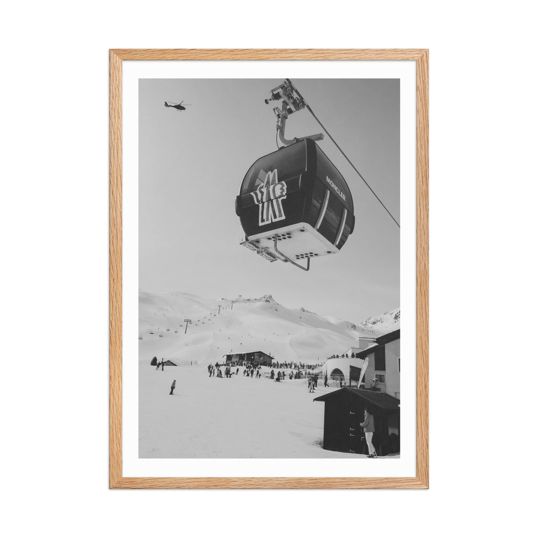 Courchevel Gondola Poster