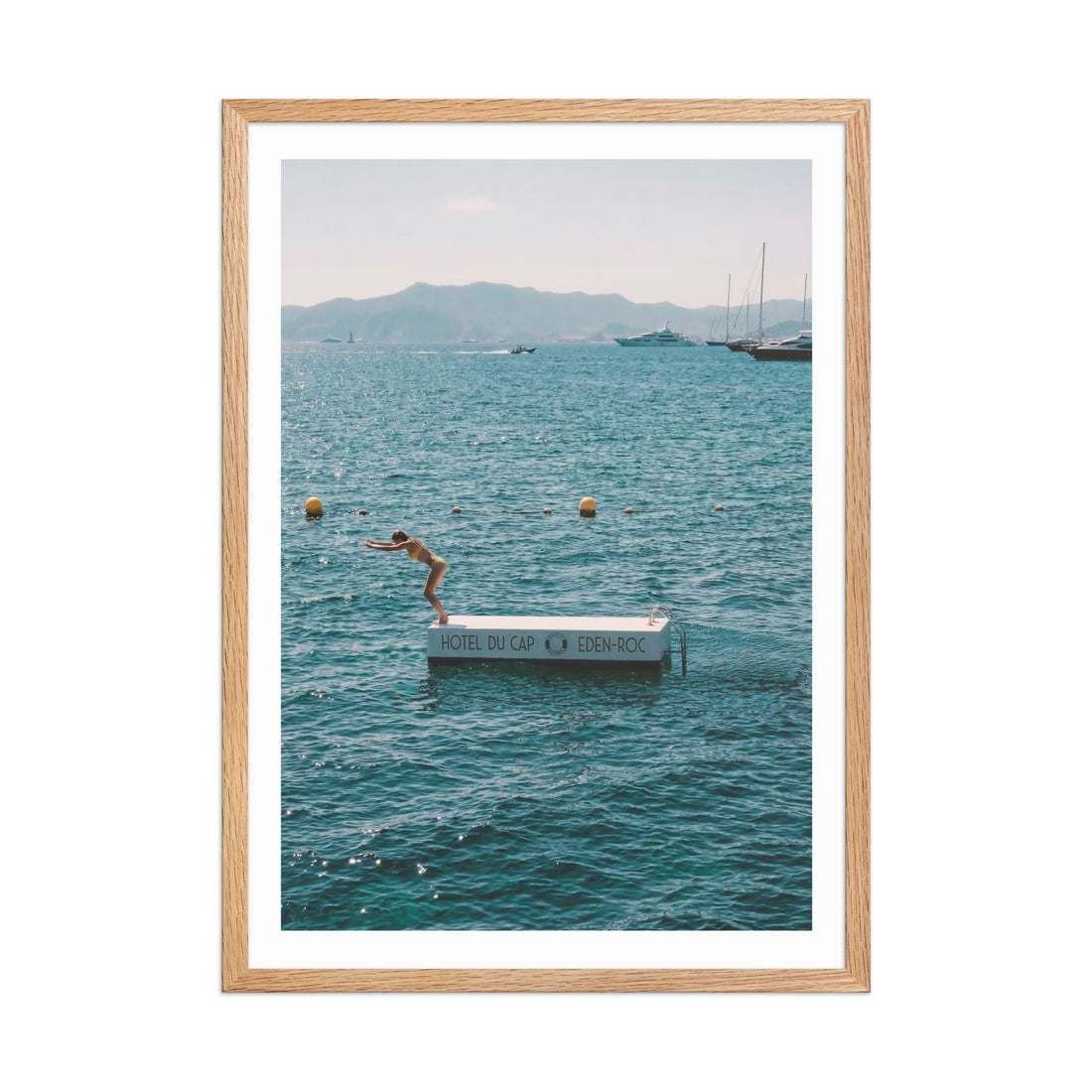 Eden-Roc Summer Dive Poster