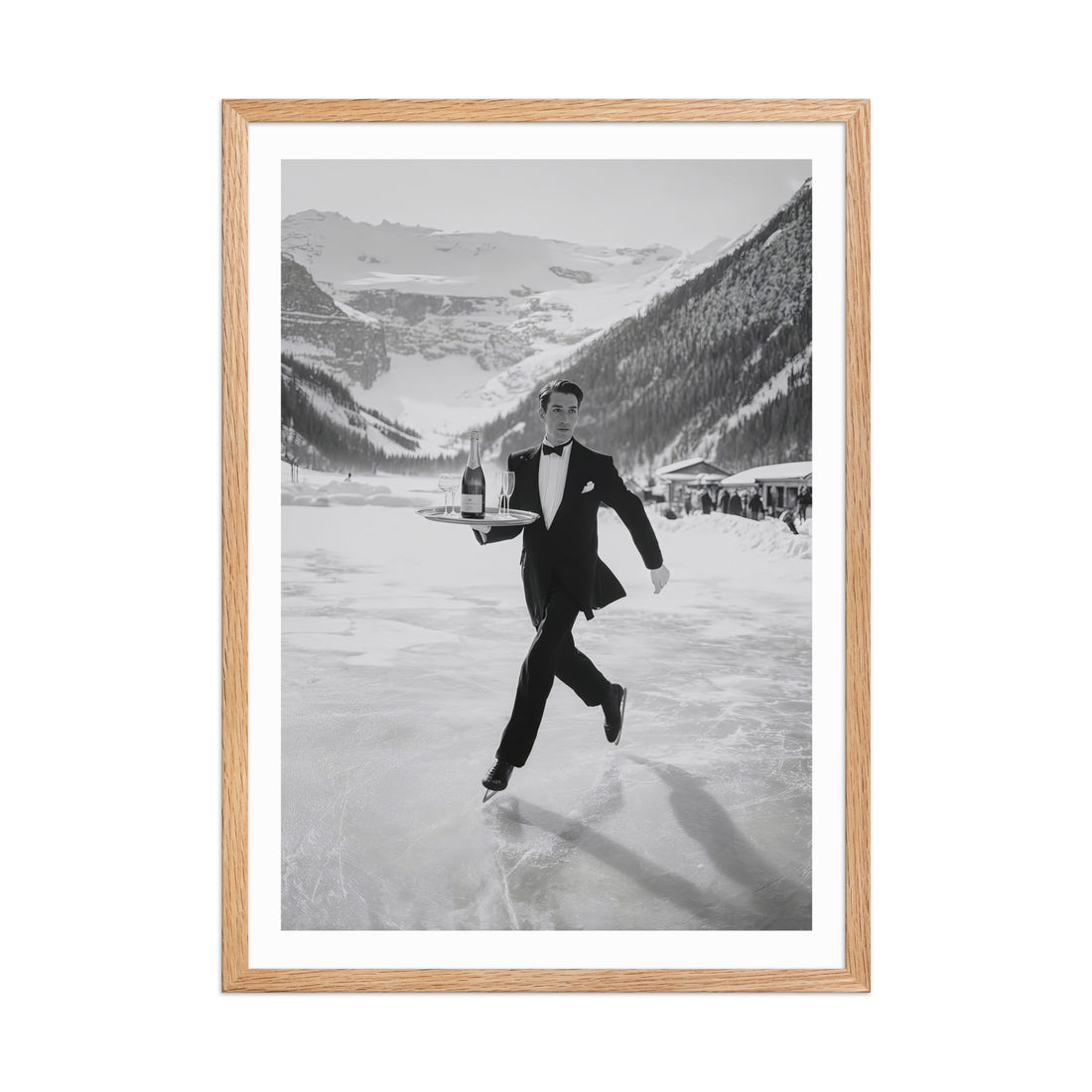 The Ice Waiter, St. Moritz