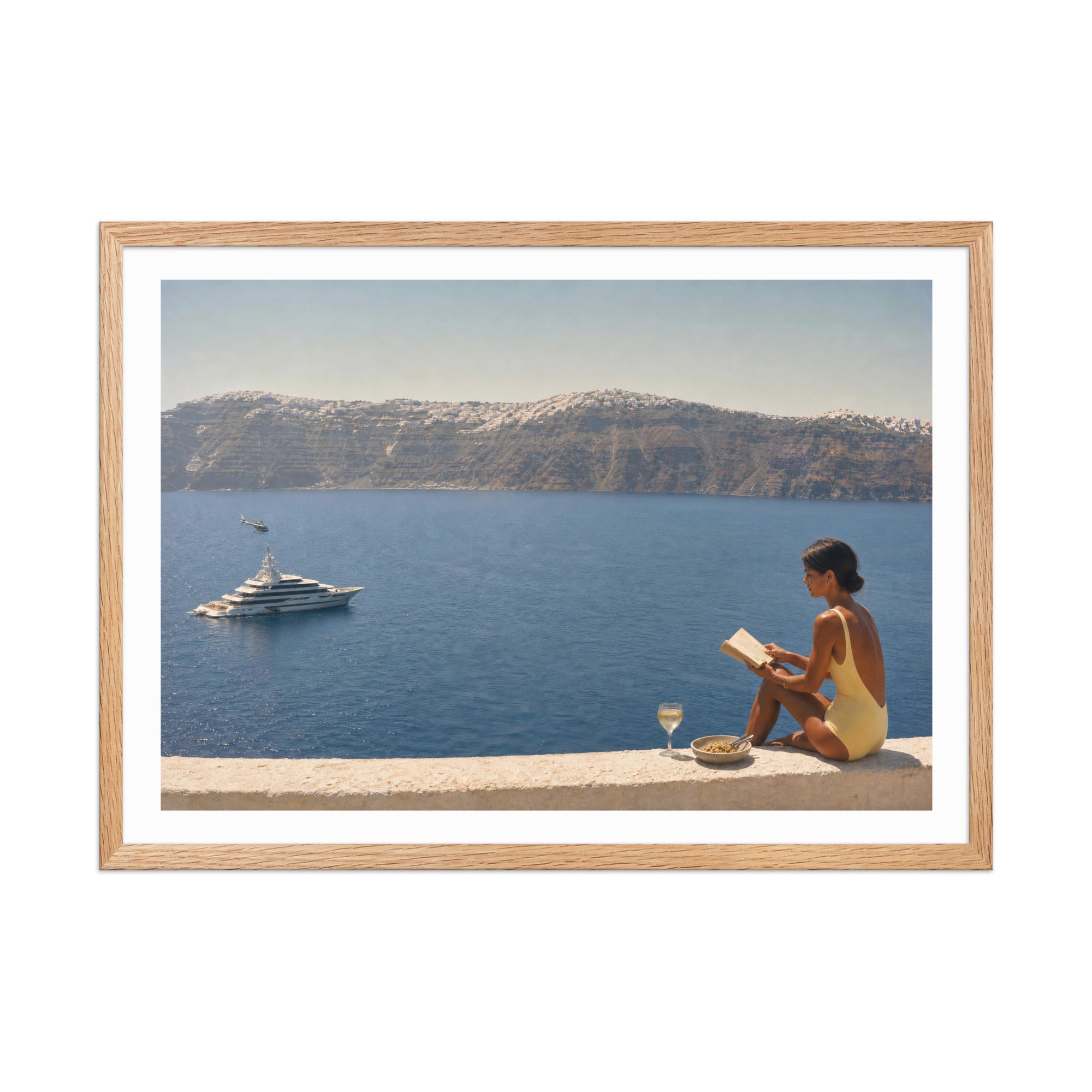 Santorin, sans interruption — Large
