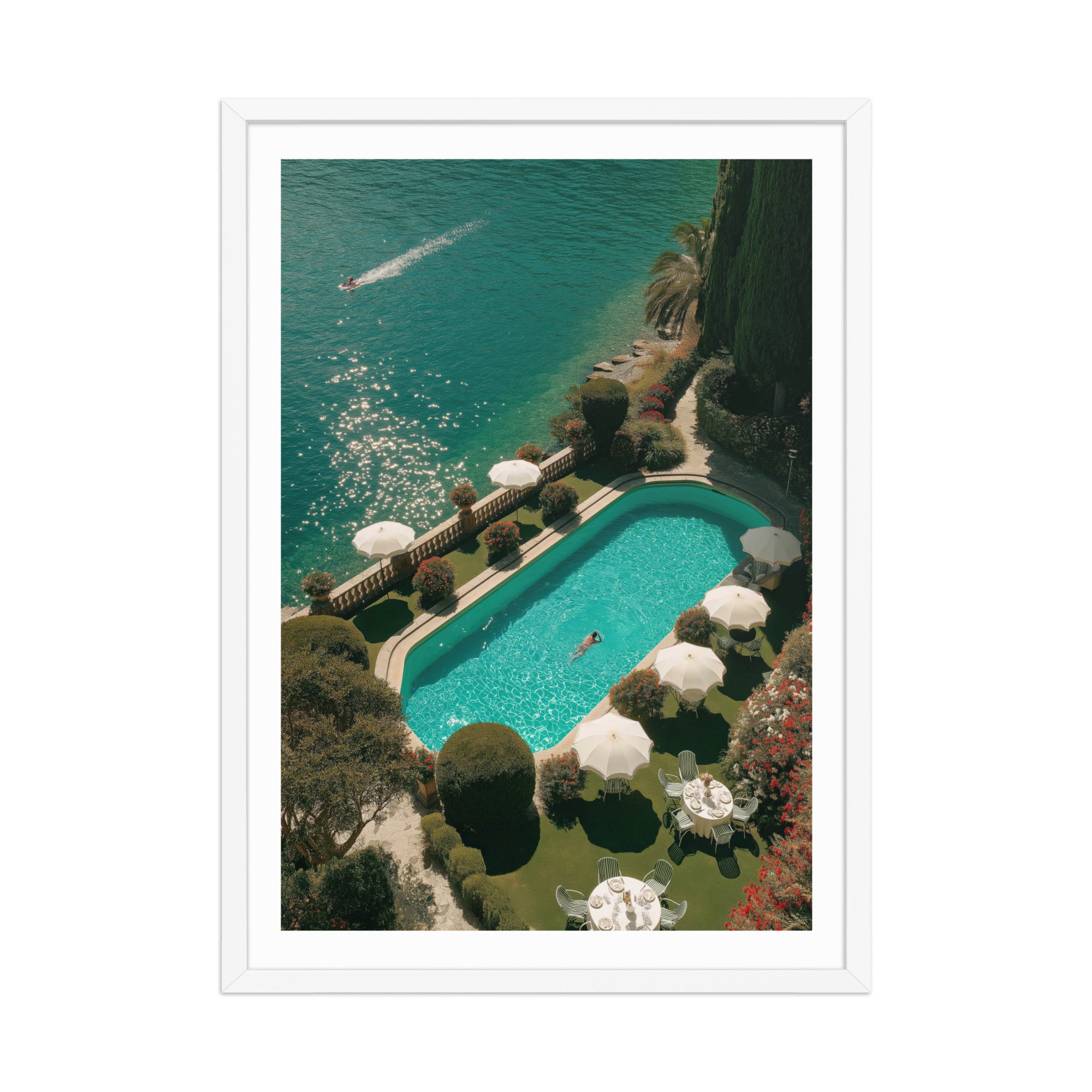 Riviera Pool Villa Poster