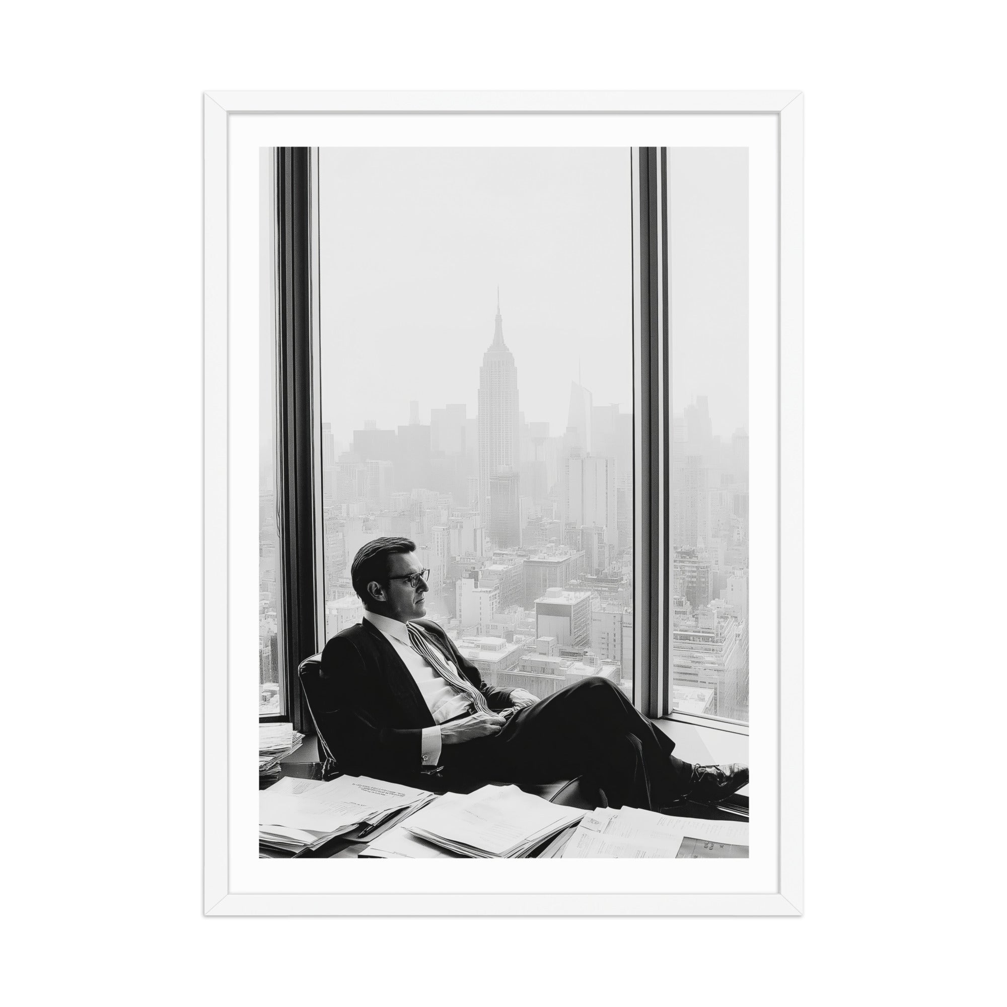 Advertising Man in New York Poster