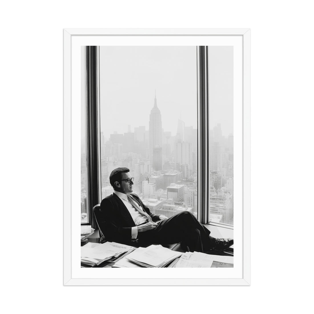 Advertising Man in New York Poster