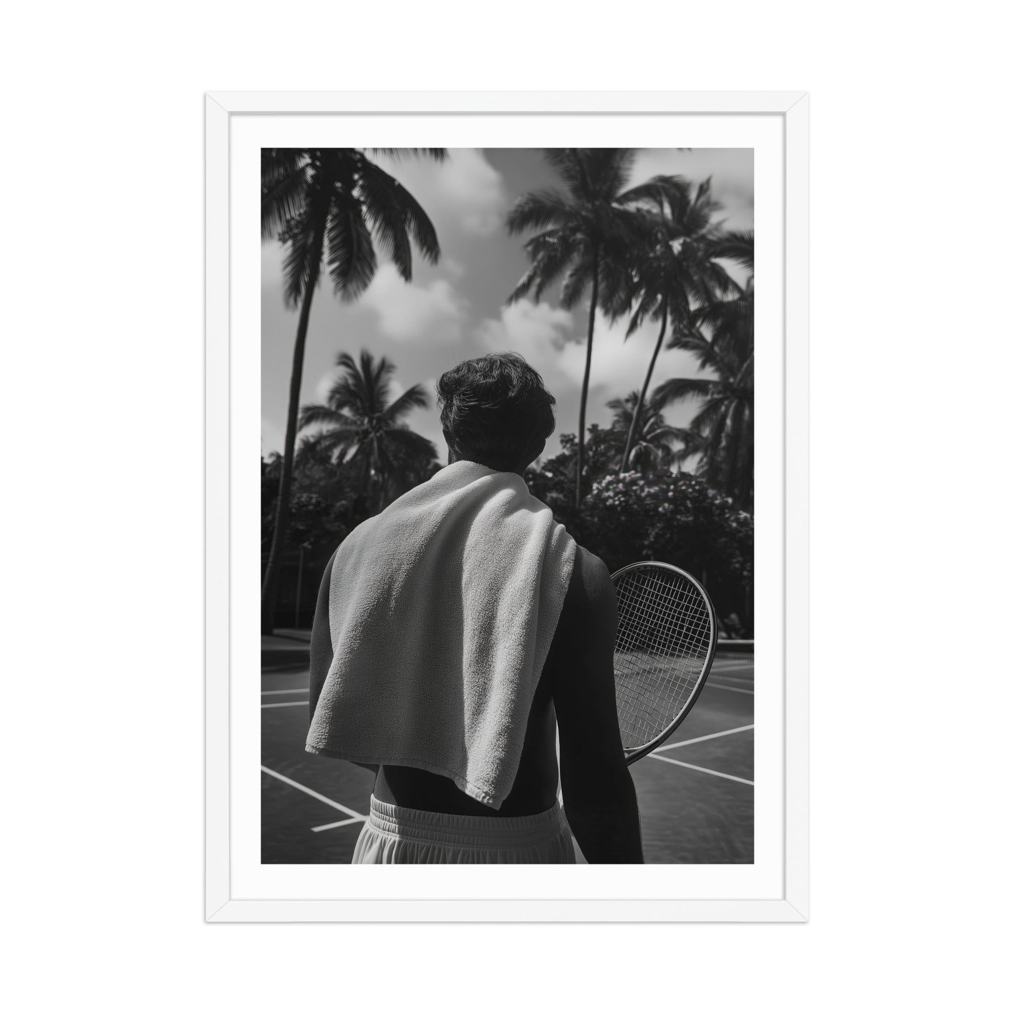 After the Tennis Match Poster