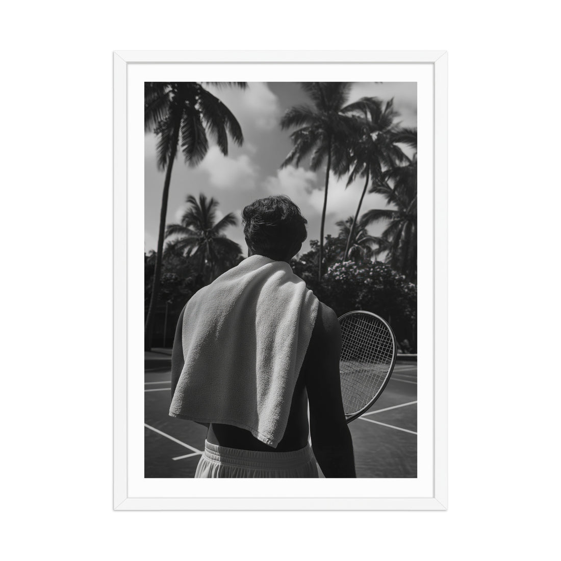 After the Tennis Match Poster