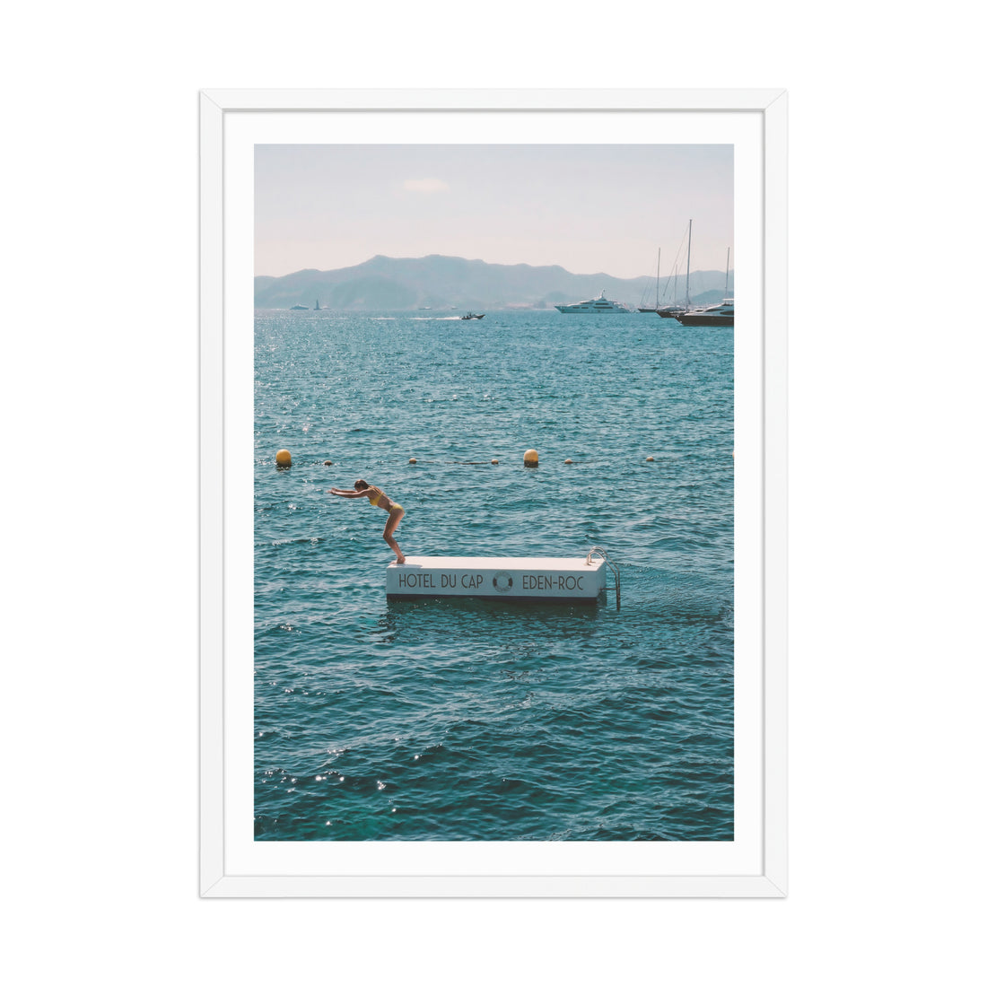 Eden-Roc Summer Dive Poster