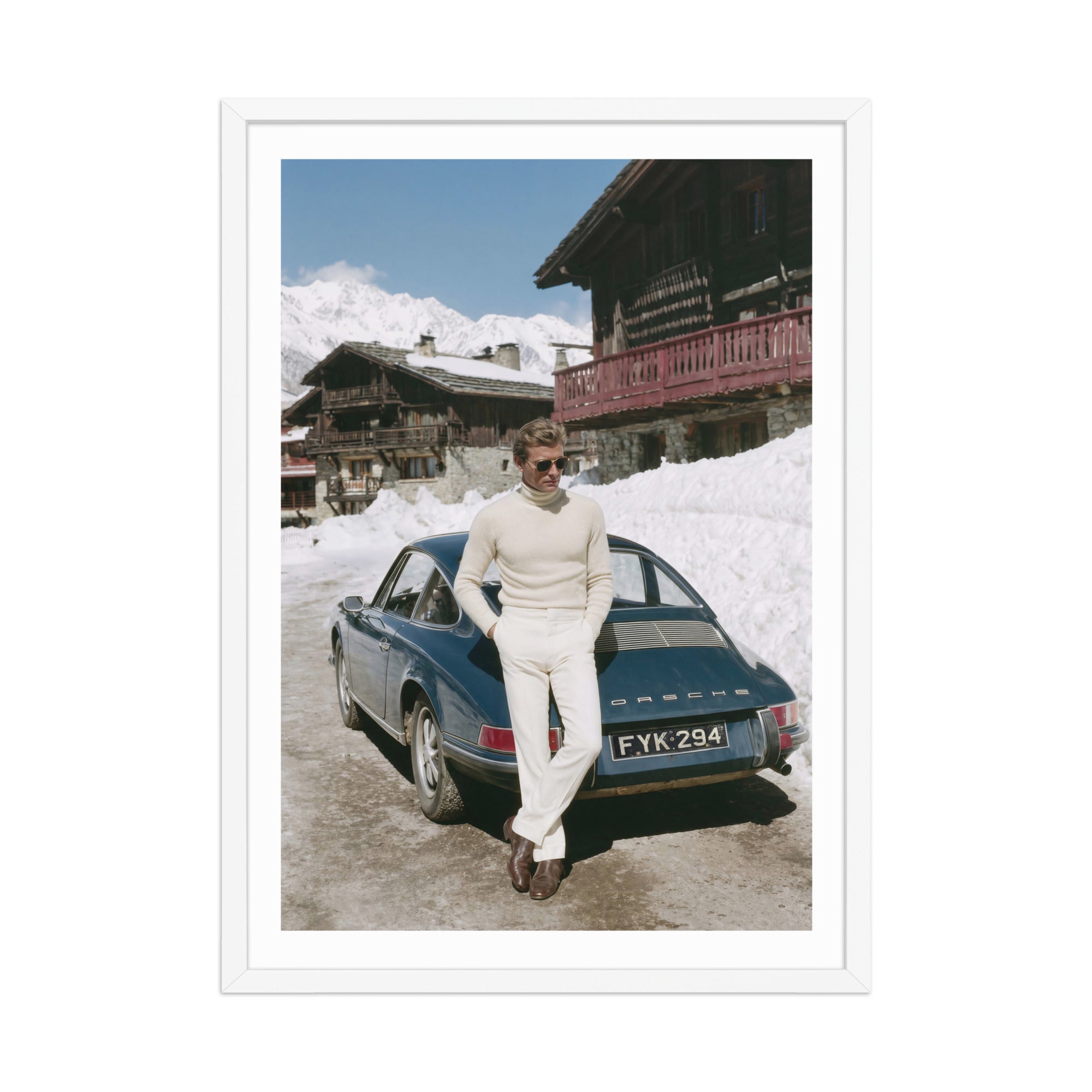 St. Moritz Alpine Elegance Poster