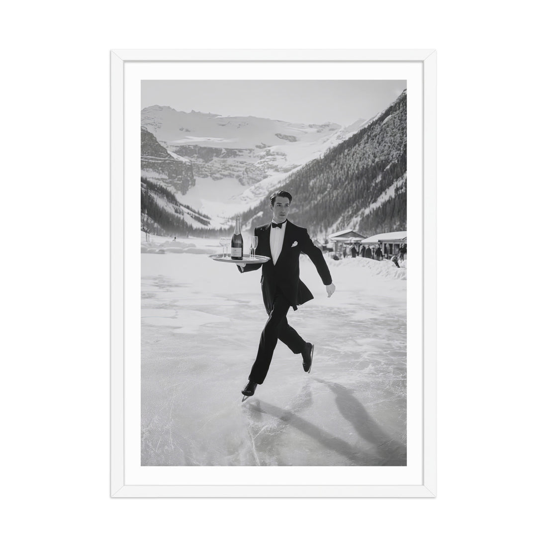 The Ice Waiter, St. Moritz