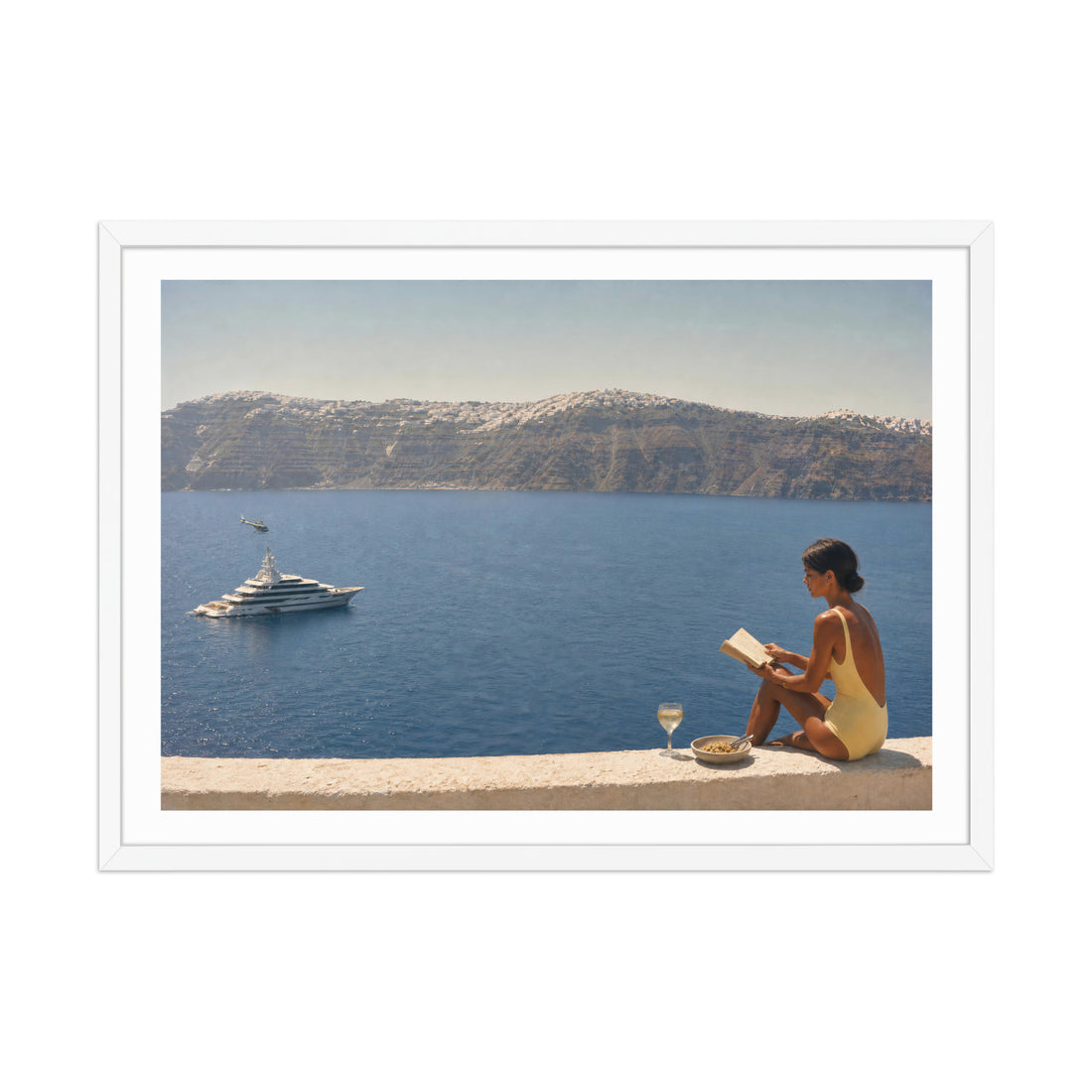 Santorin, sans interruption — Large
